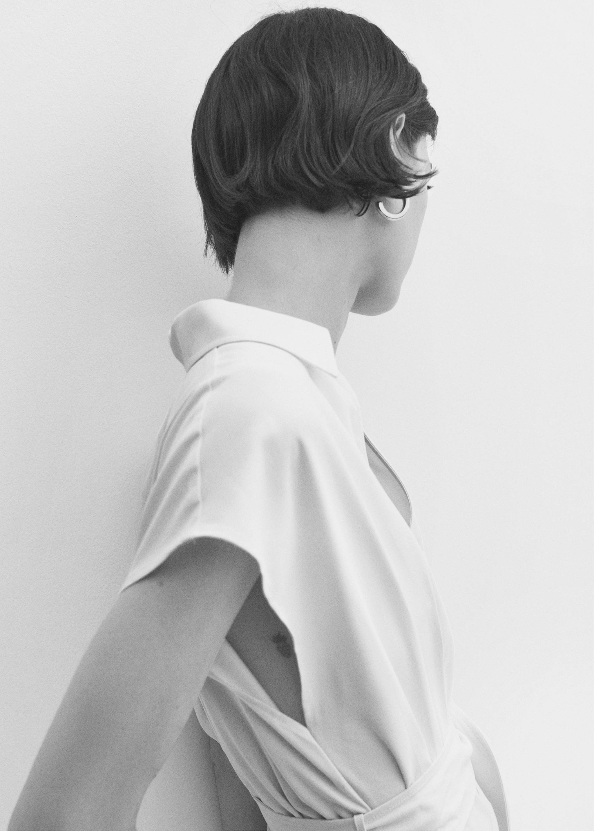 Vestit creuat cinturó - Detall de l'article 2