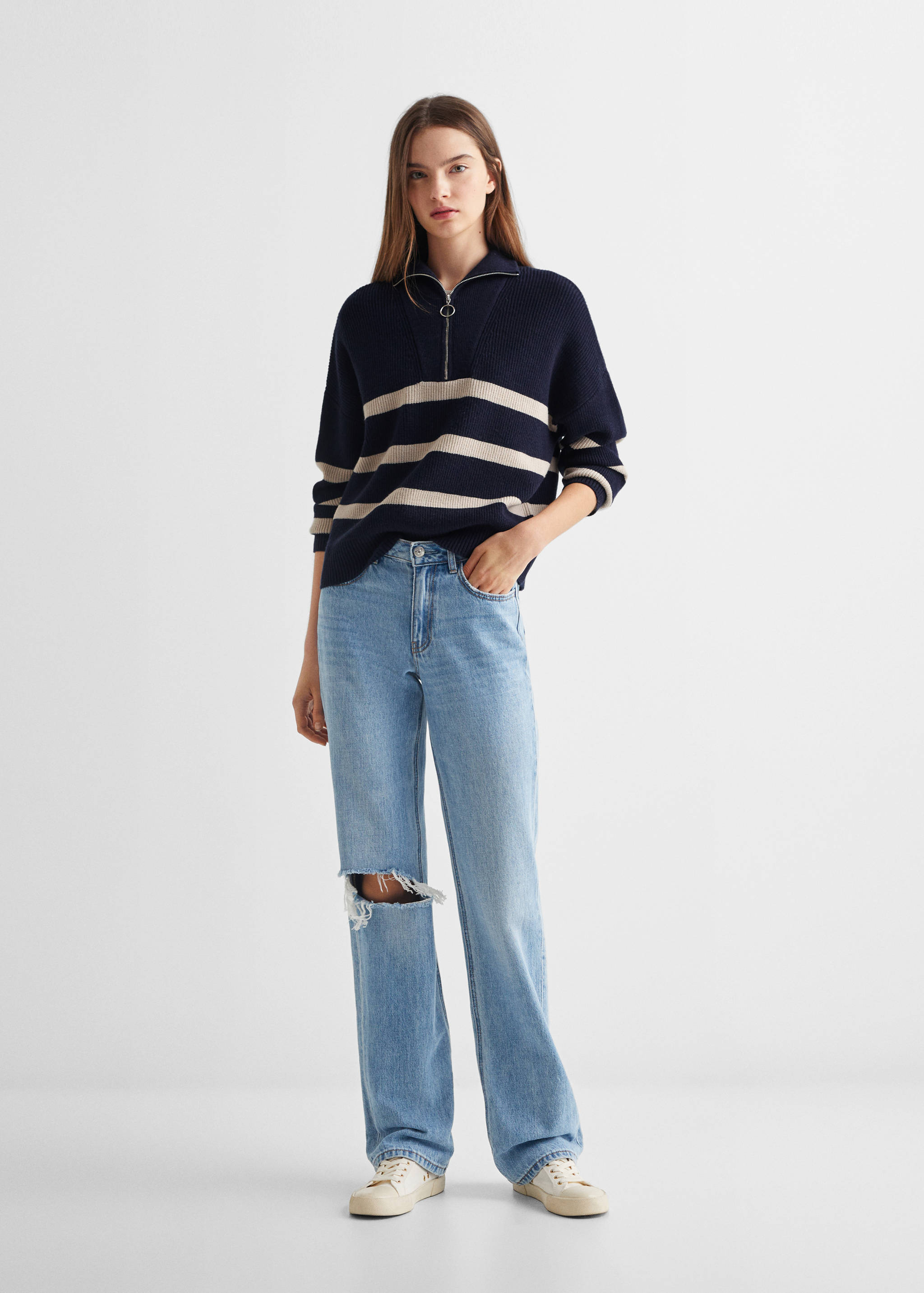 Jersei punt cremallera - Pla general