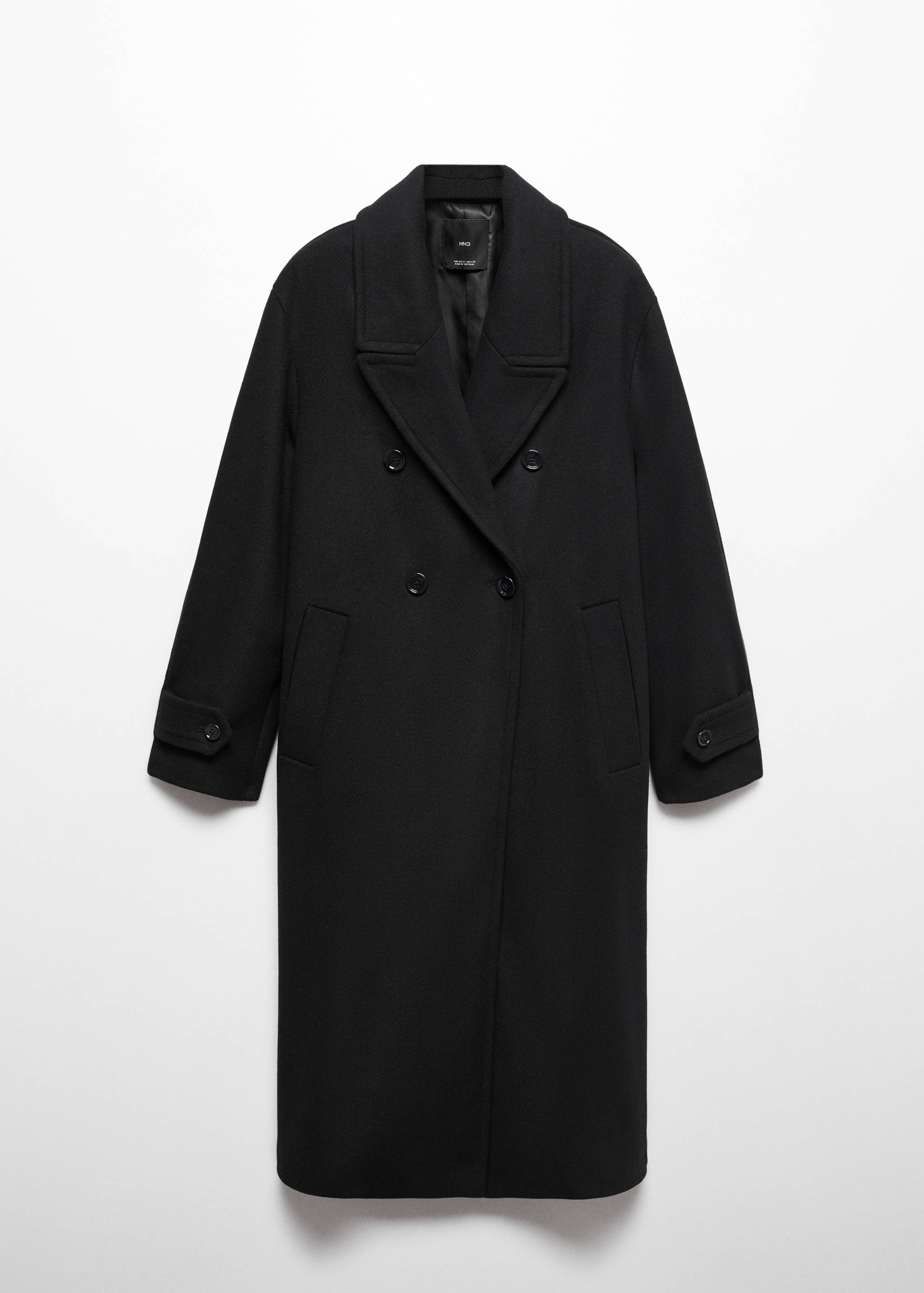Abrigo lana oversize - Artículo sin modelo