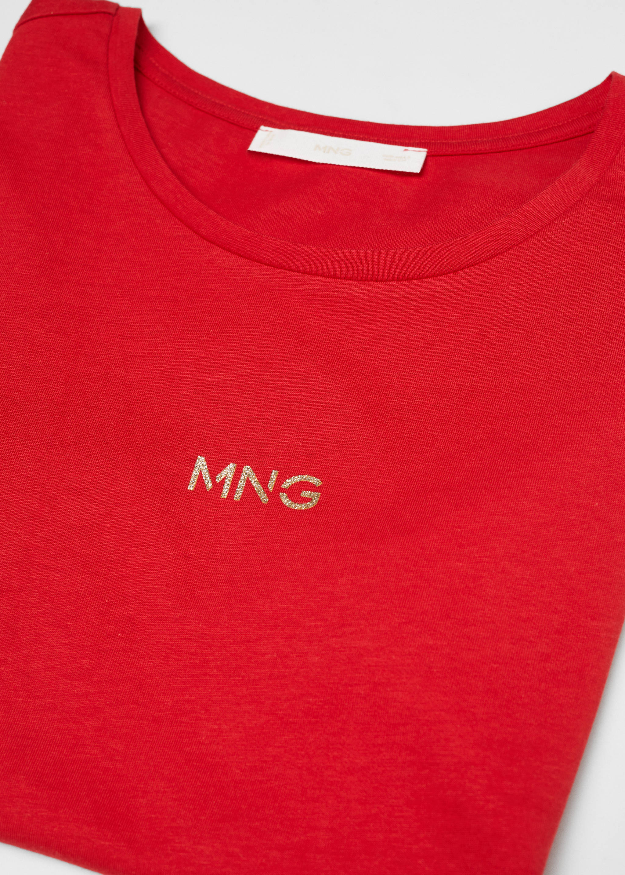 Metallic logo T-shirt - Details of the article 8