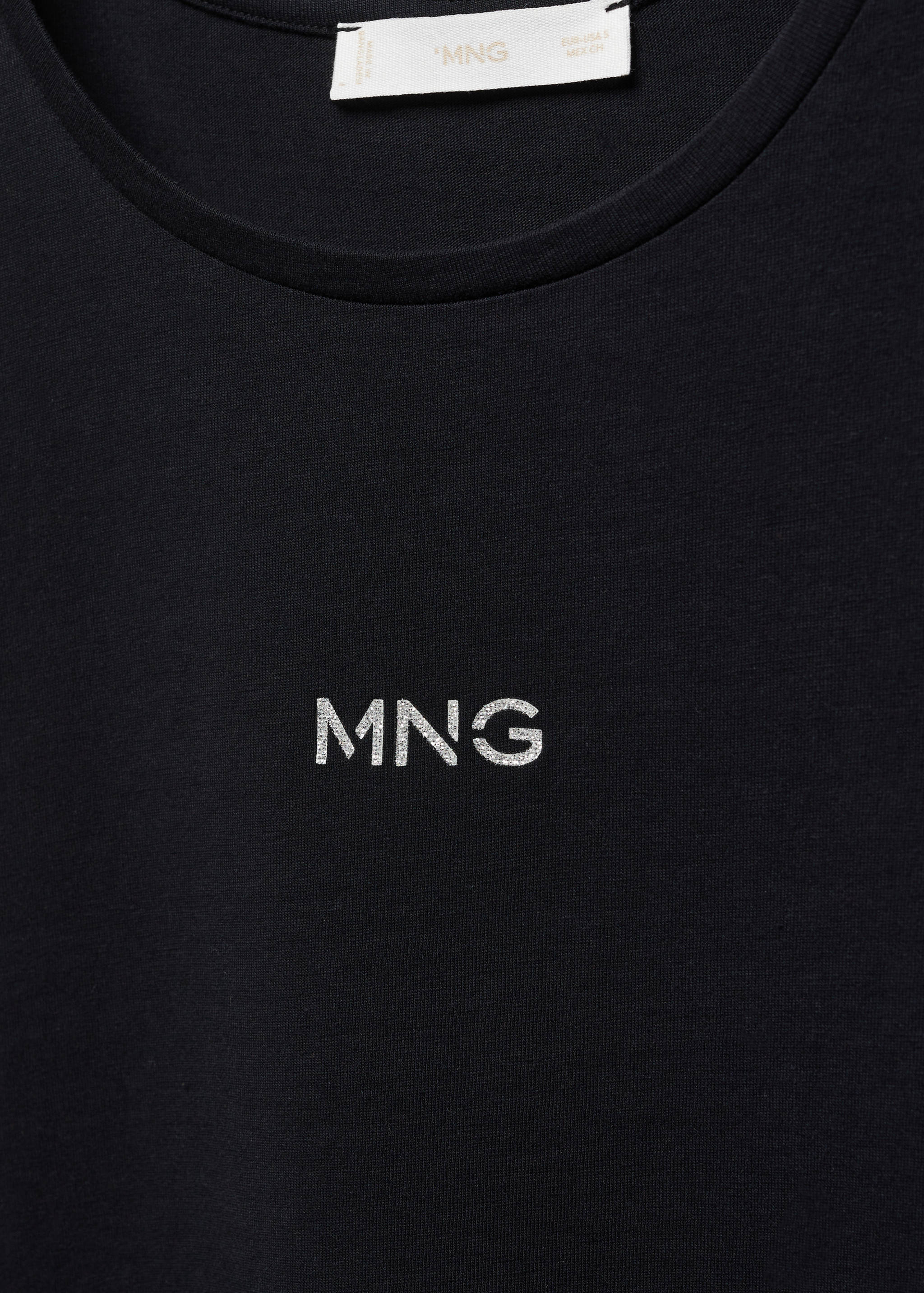 Metallic logo T-shirt - Details of the article 8