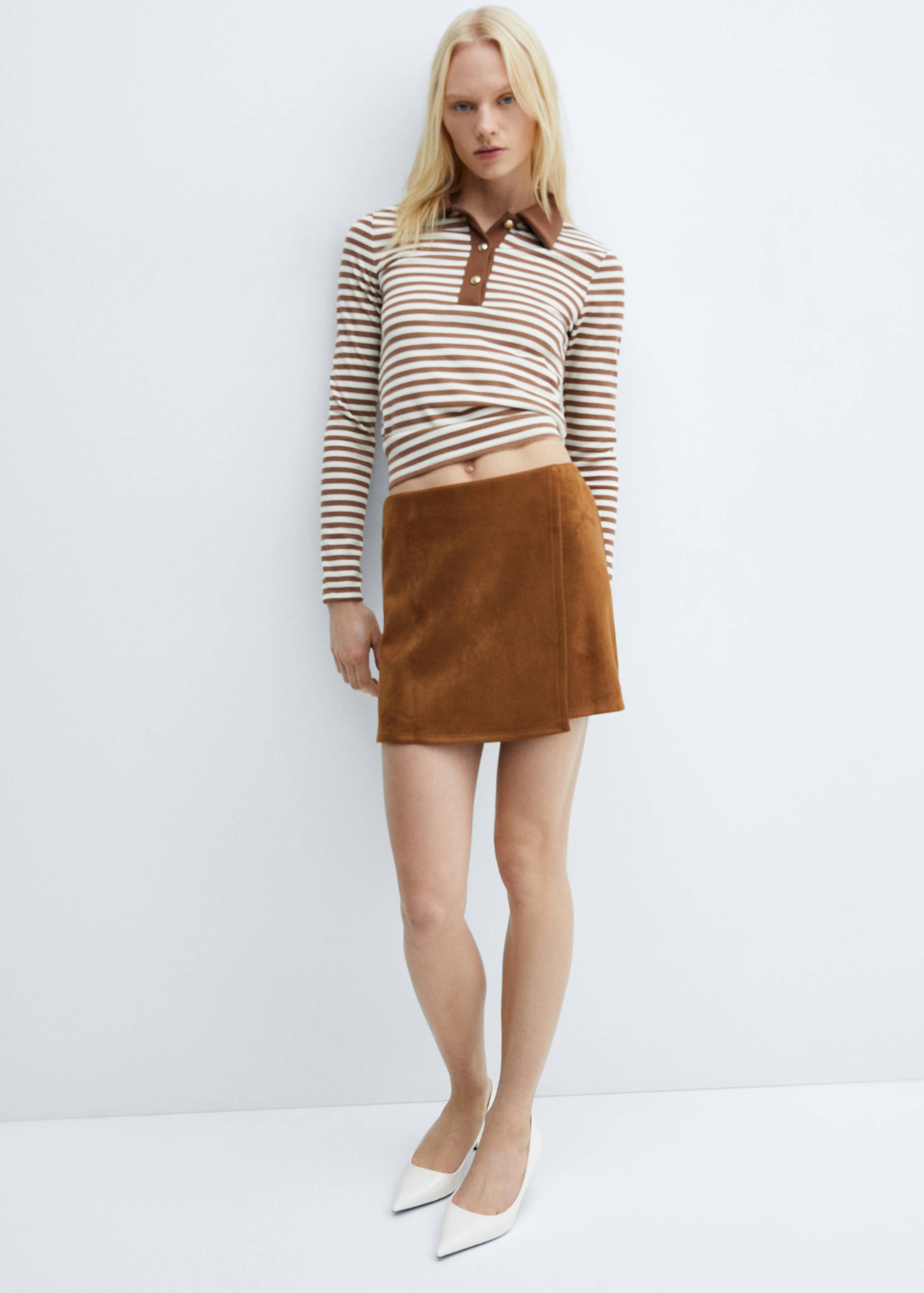 Button-down collar polo shirt - Details of the article 2