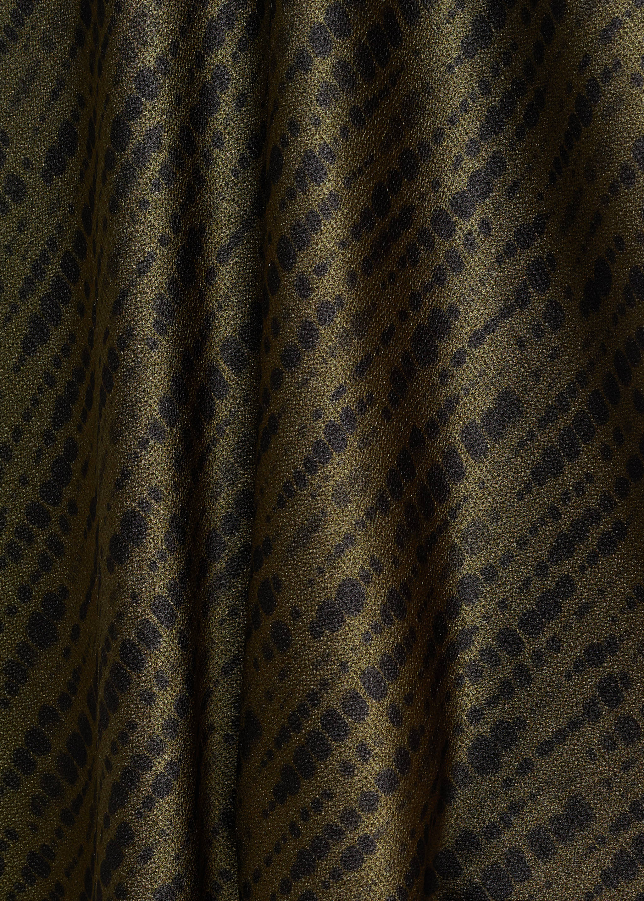 Printed satin skirt - Details of the article 8