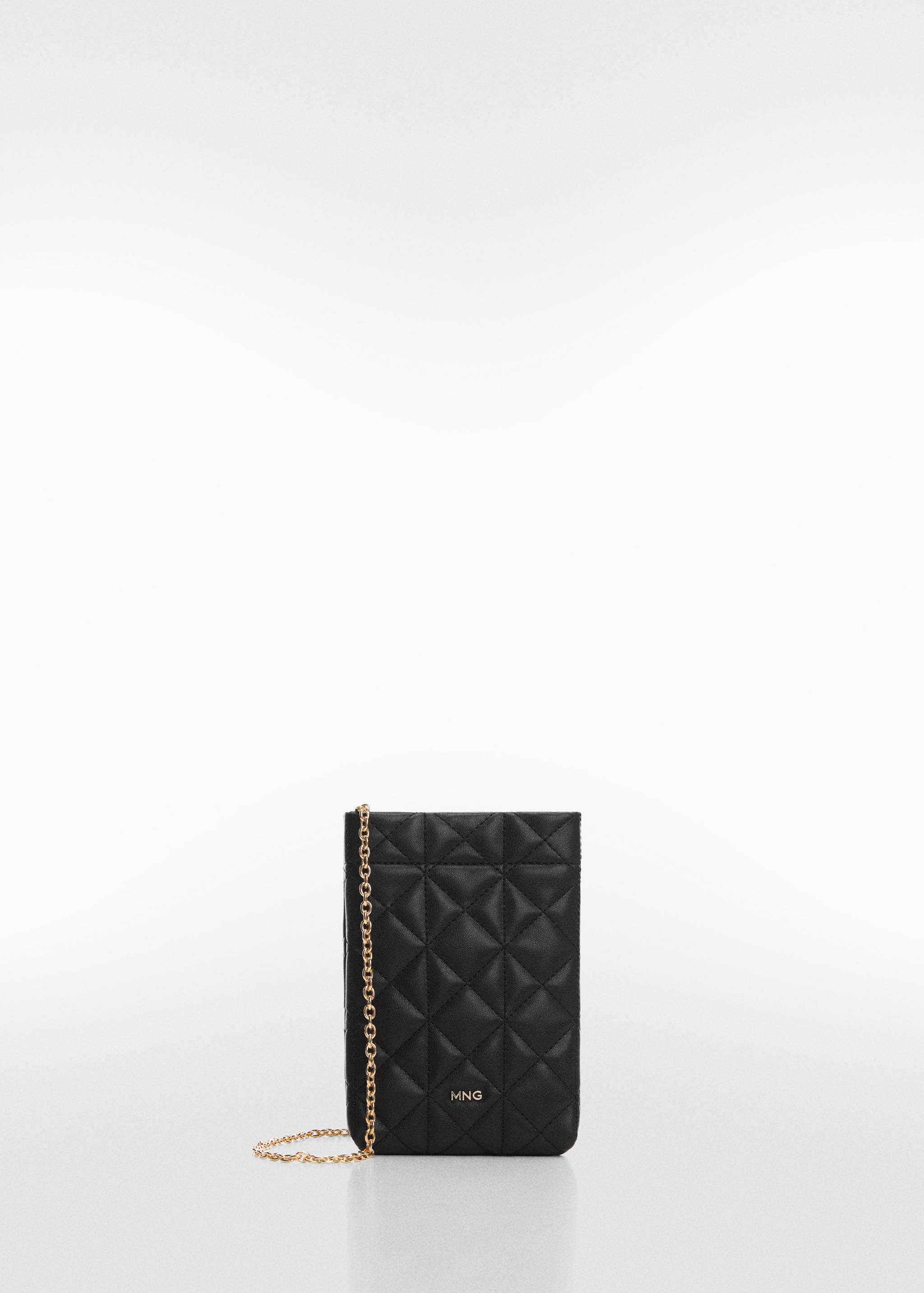 Quilted mobile case with logo - Article without model