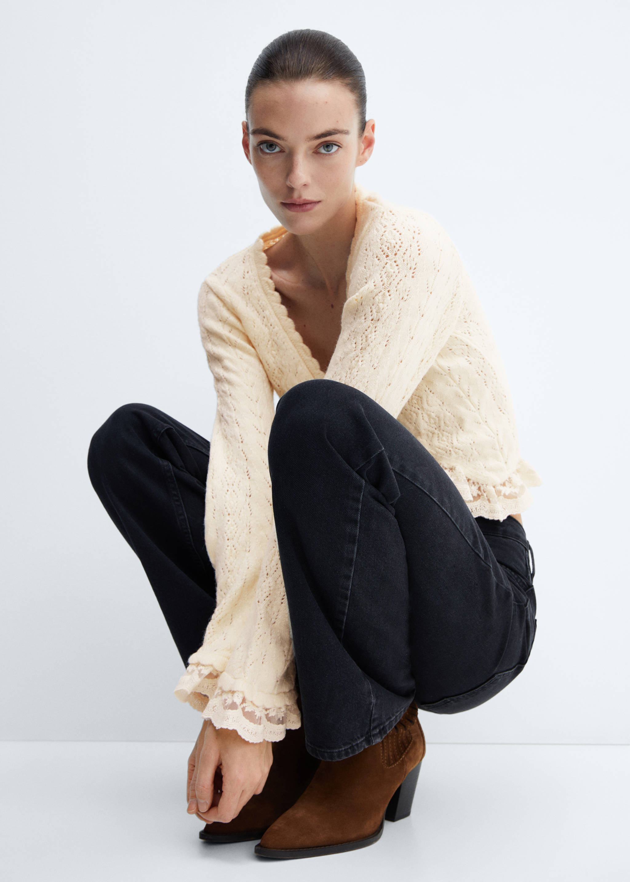 Cárdigan nudo volantes - Detalle del artículo 2