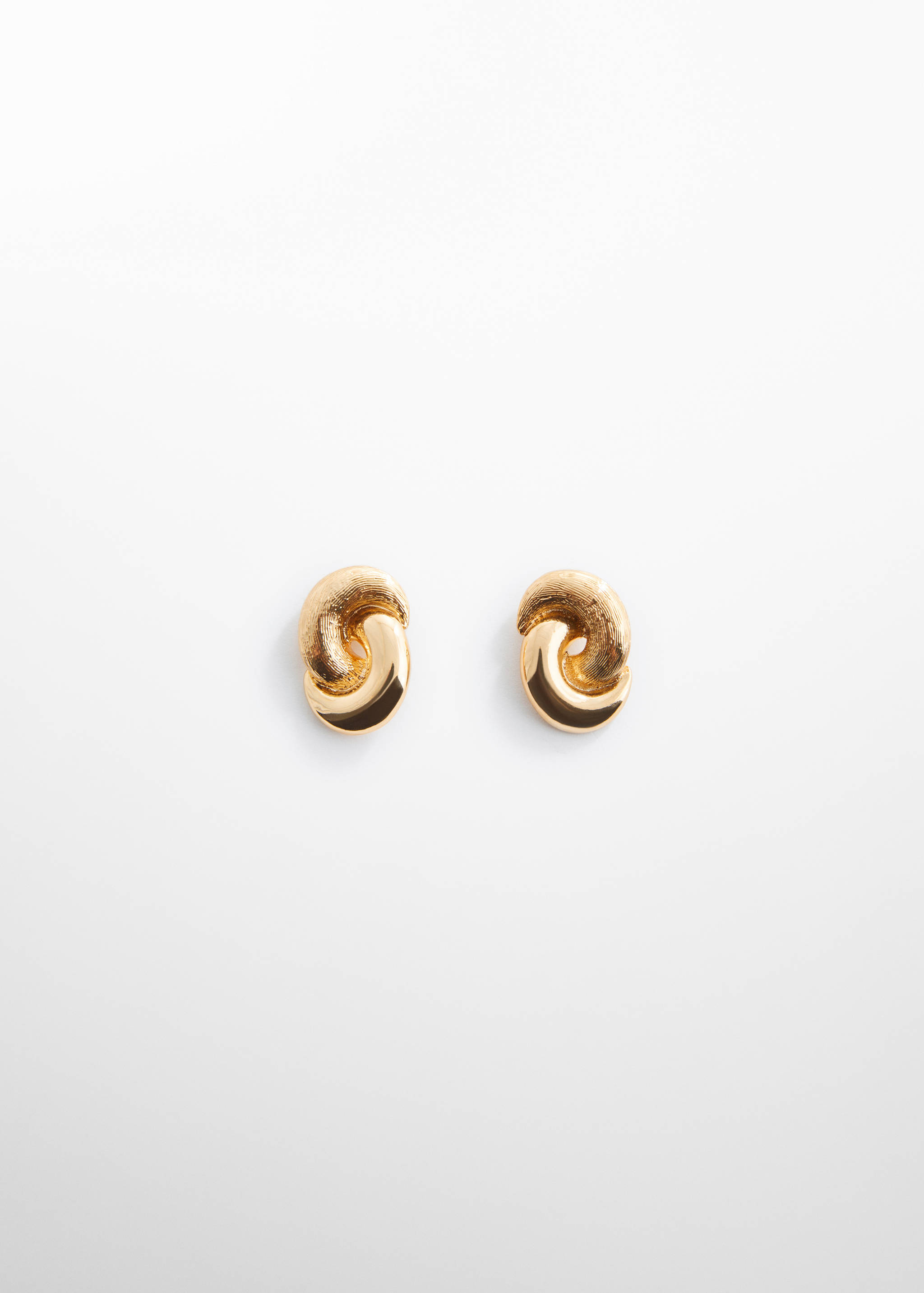 Intertwined hoop earrings - Article without model