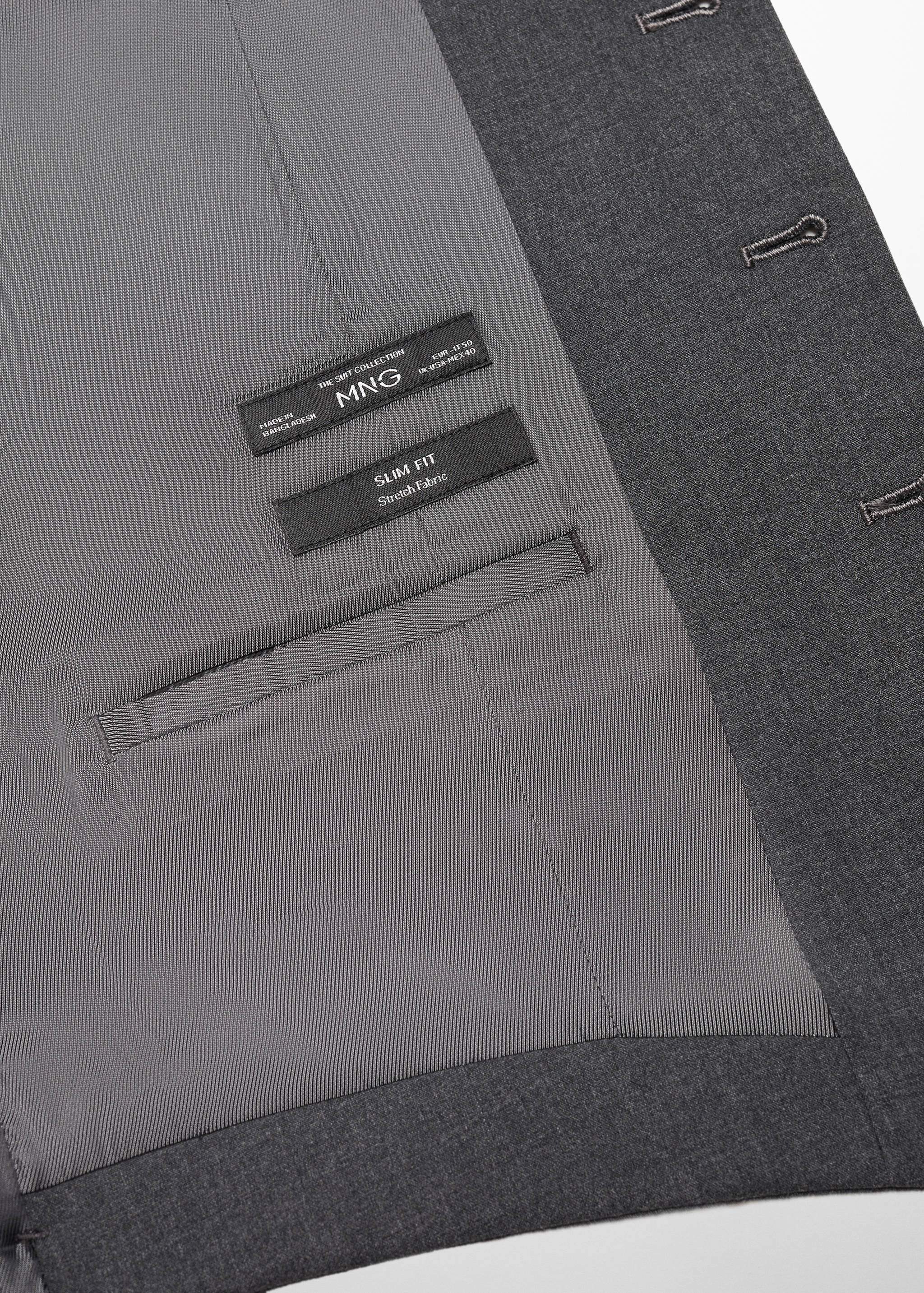 Chaleco traje slim fit - Detalle del artículo 8