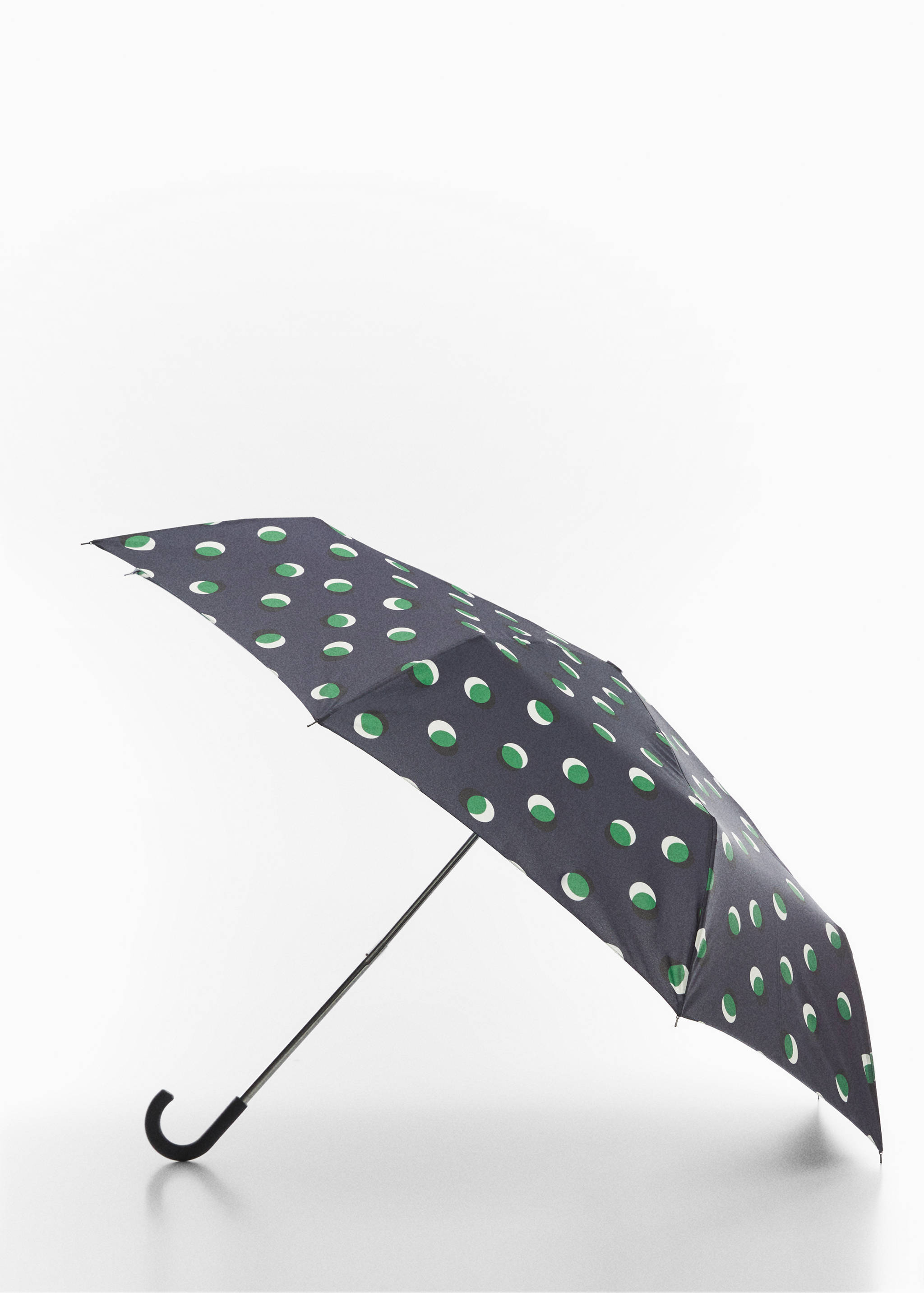 Polka-dot folding umbrella - Medium plane