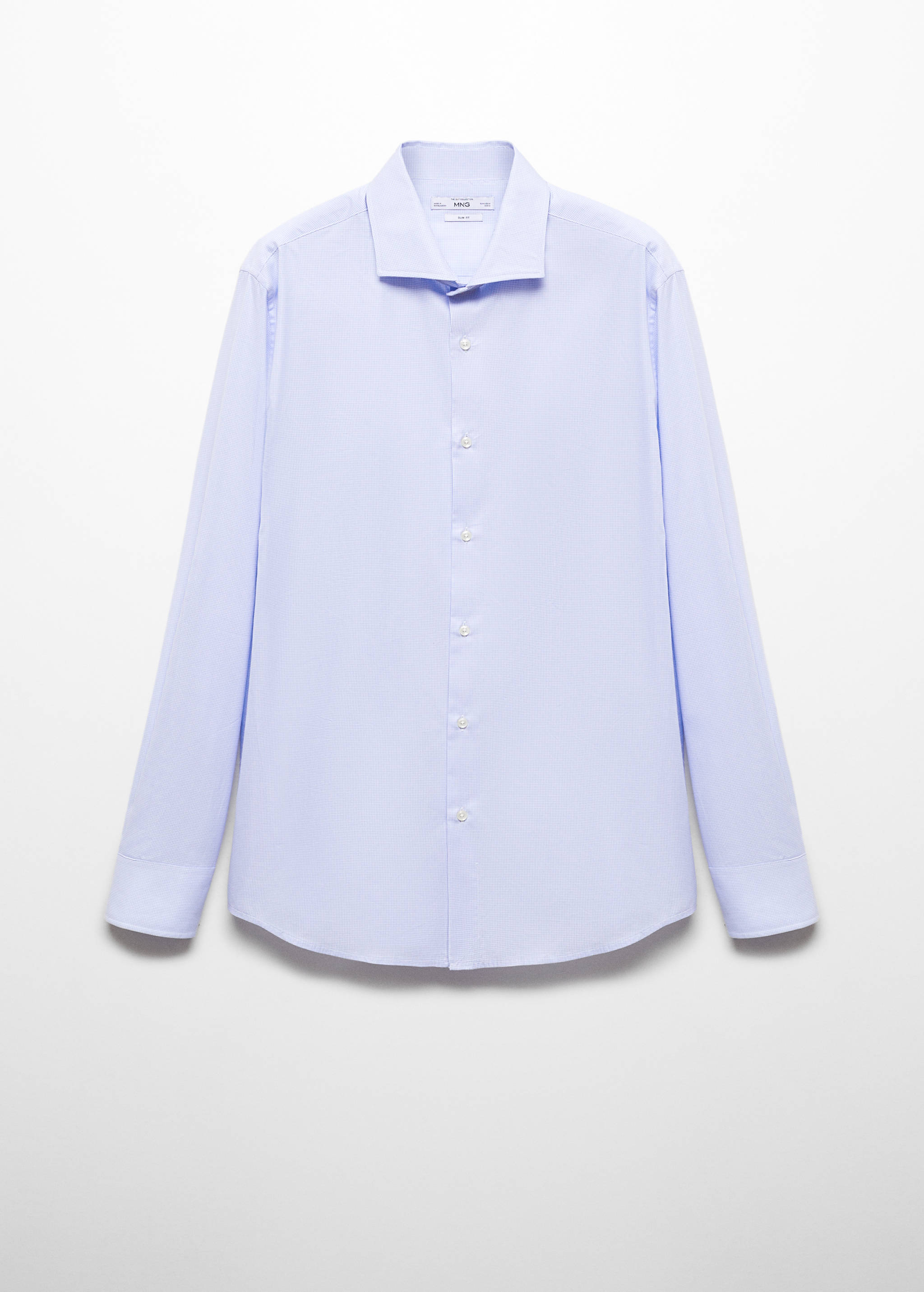 Camisa traje slim fit estructura - Artículo sin modelo