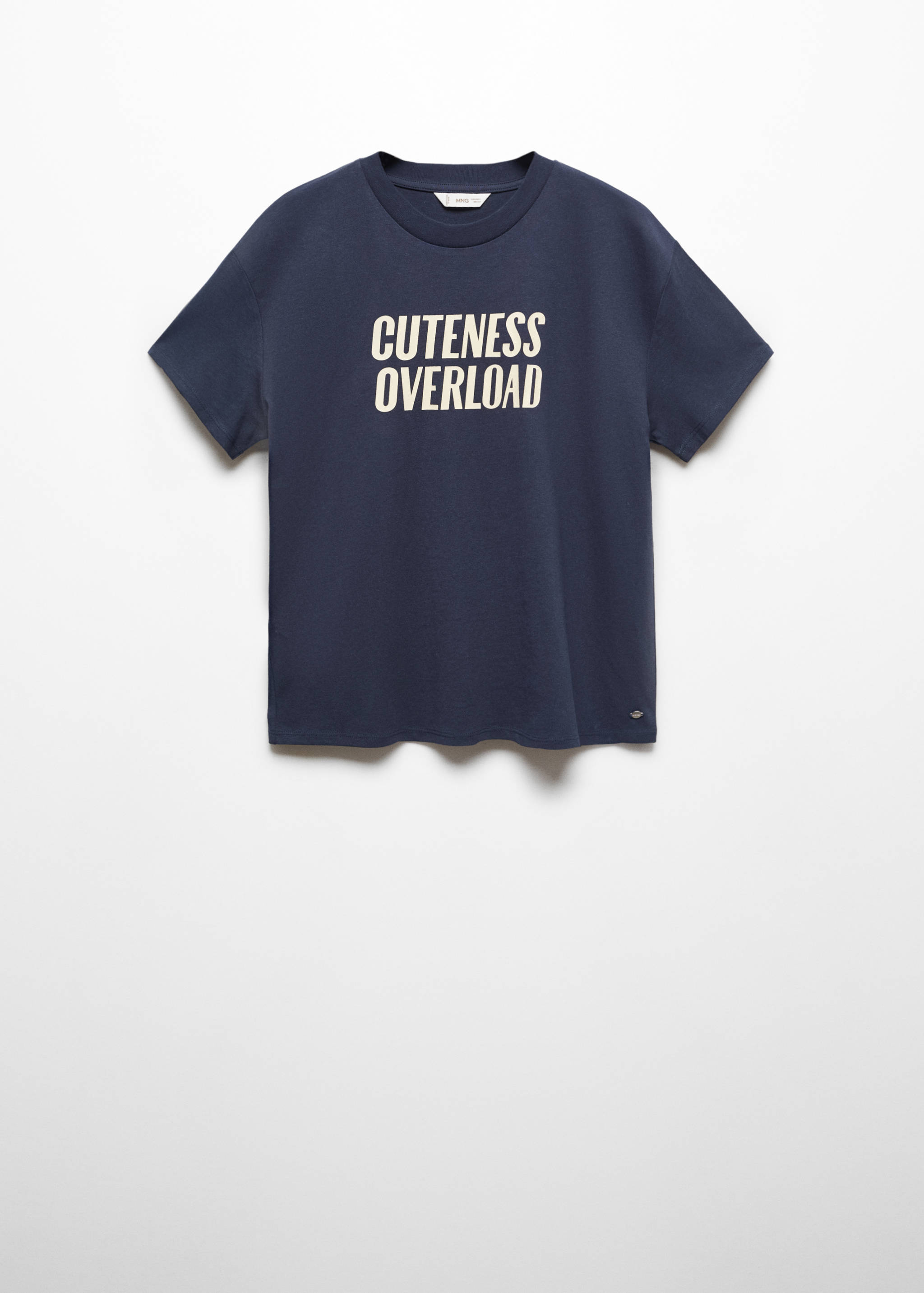 T-Shirt mit Textaufdruck - Artikel ohne Model