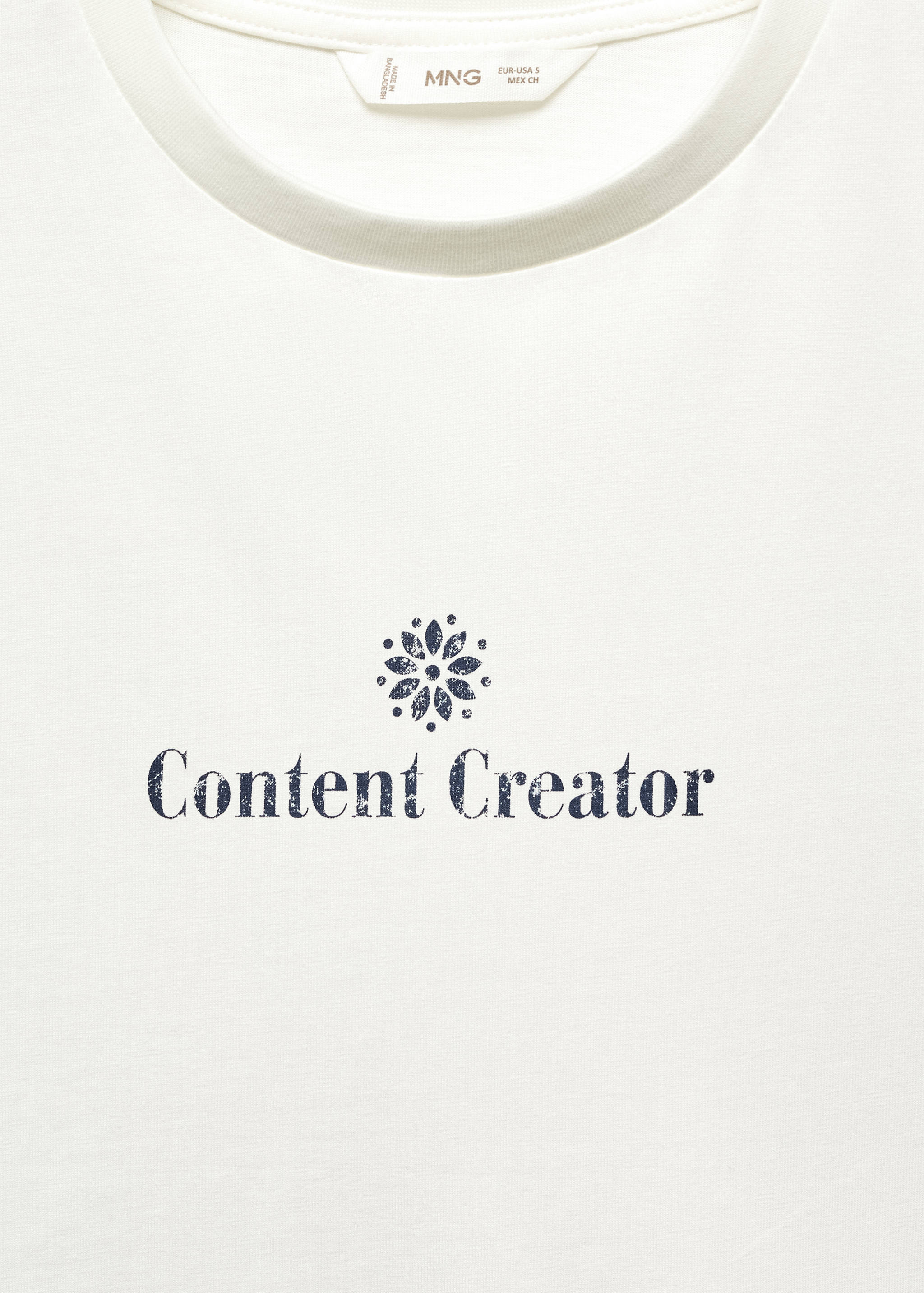 T-shirt message imprimé - Détail de l'article 8