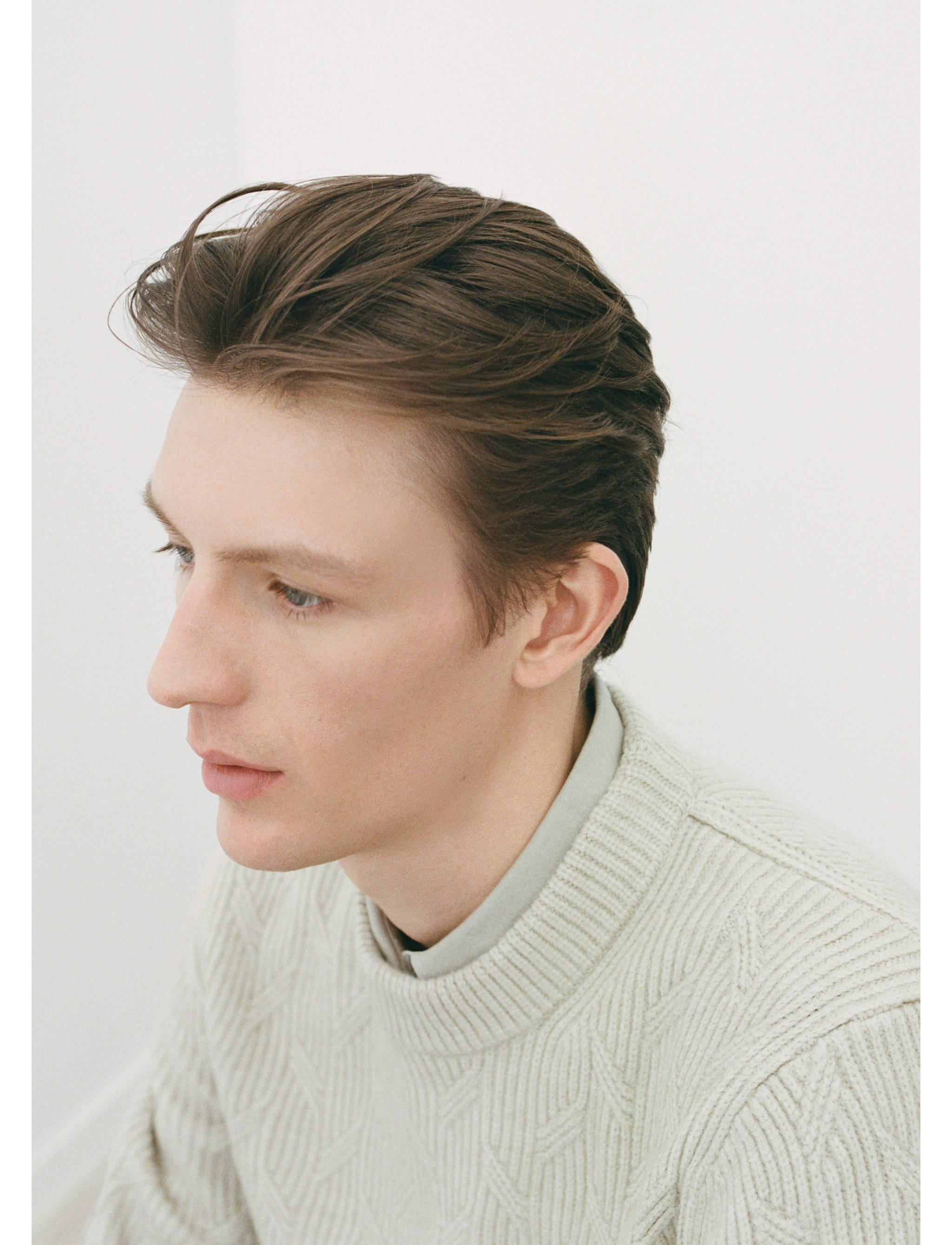 Braided knitted sweater - Details of the article 6