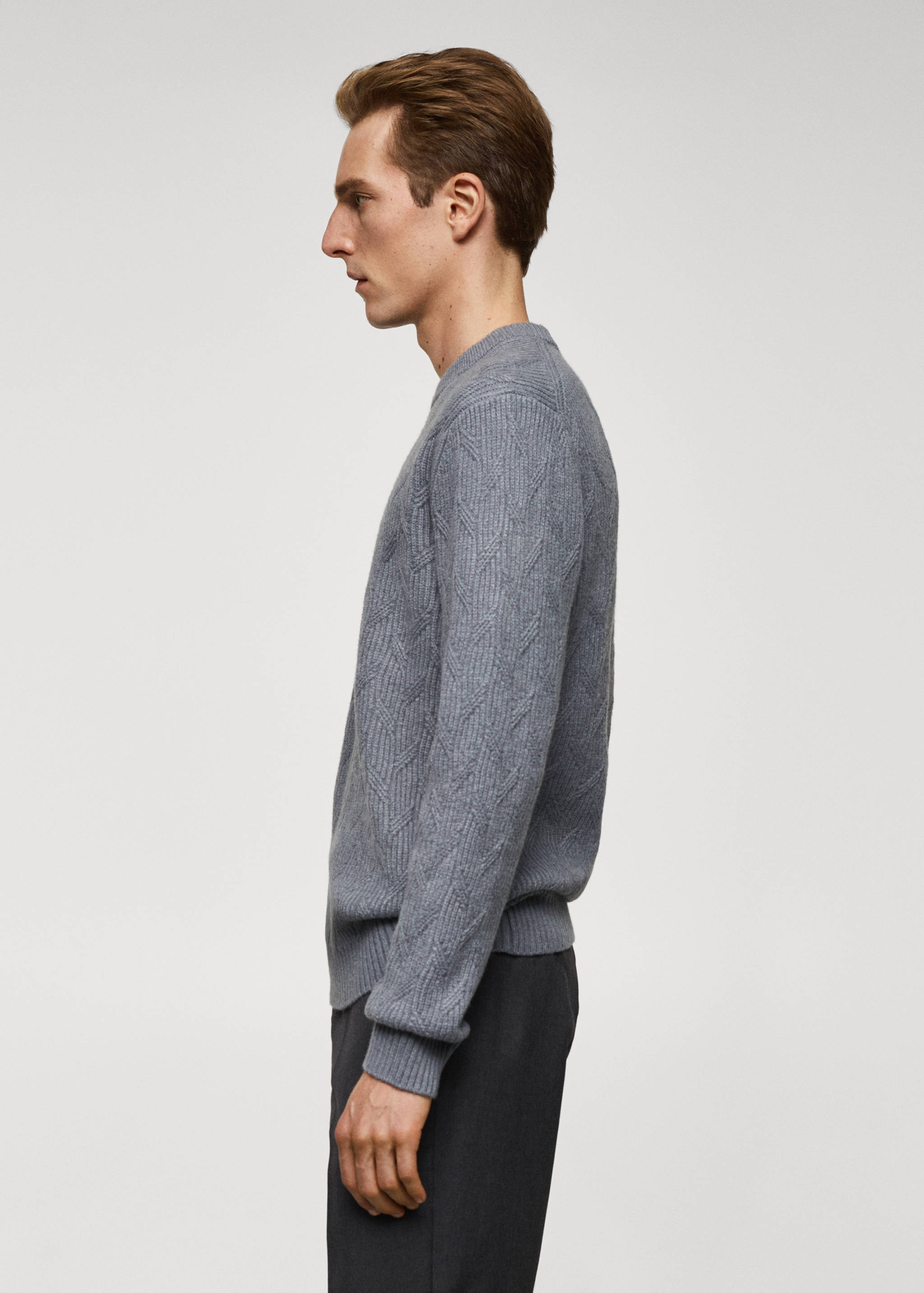 Braided knitted sweater - Details of the article 2