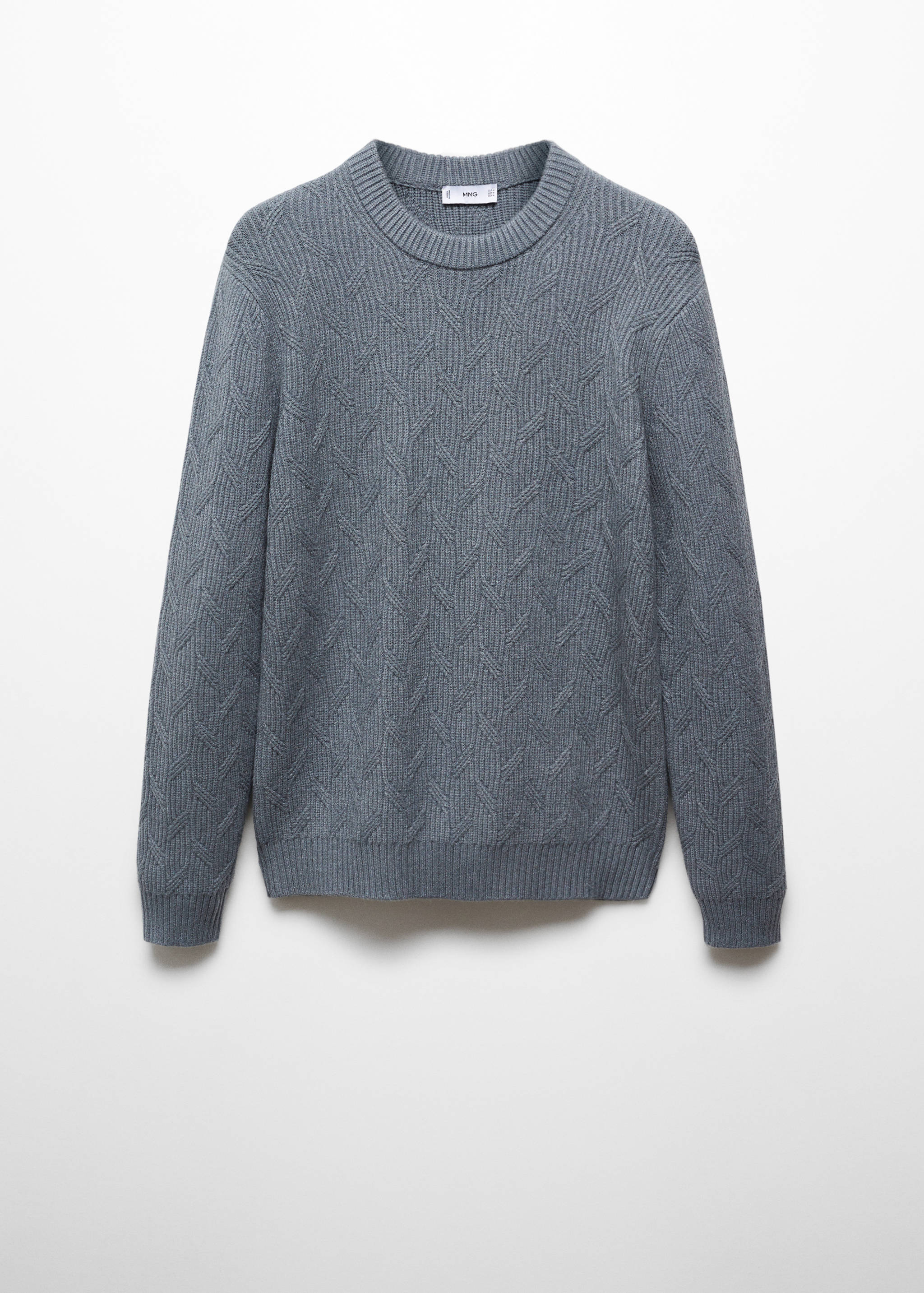 Braided knitted sweater - Article without model