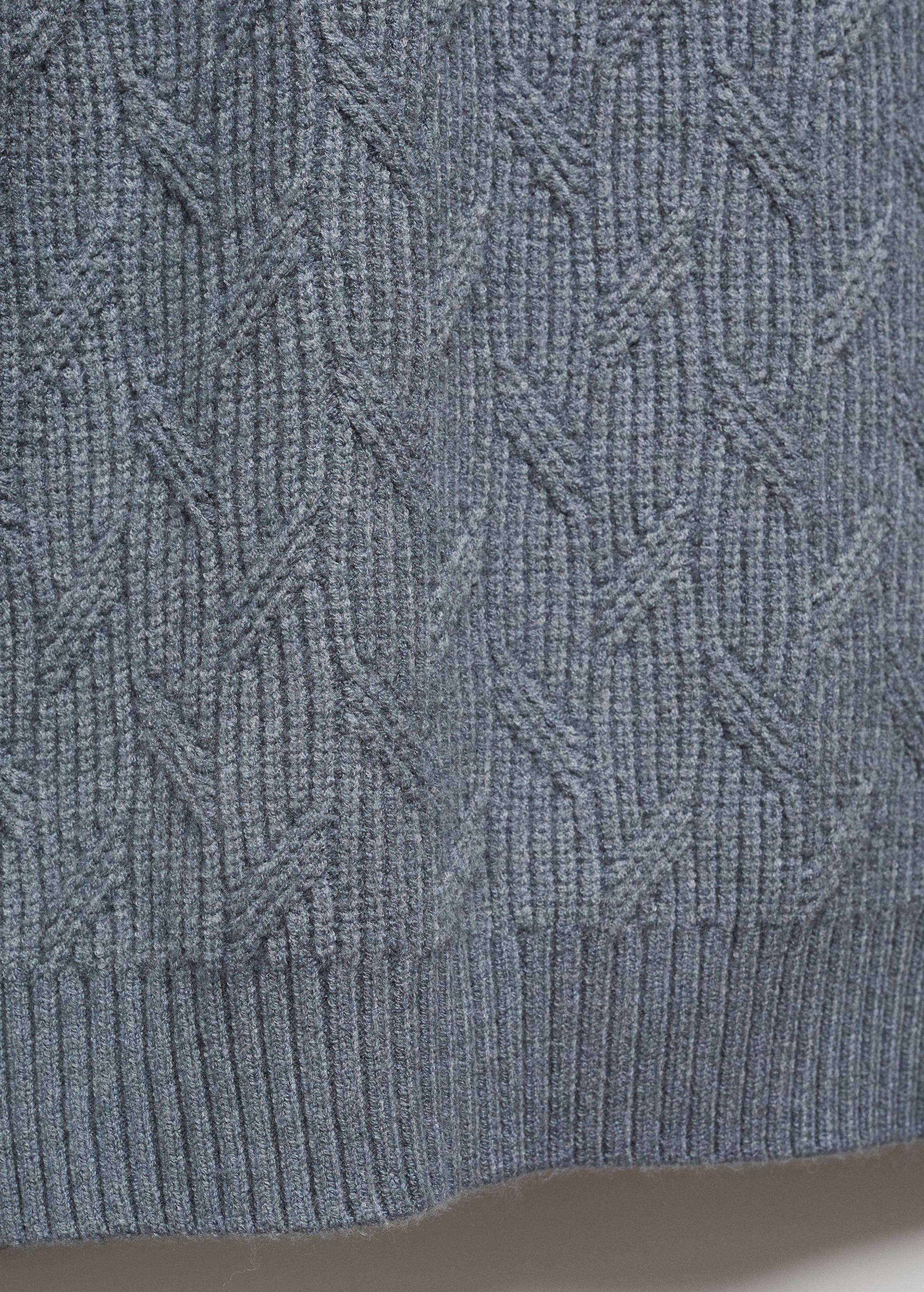 Braided knitted sweater - Details of the article 8