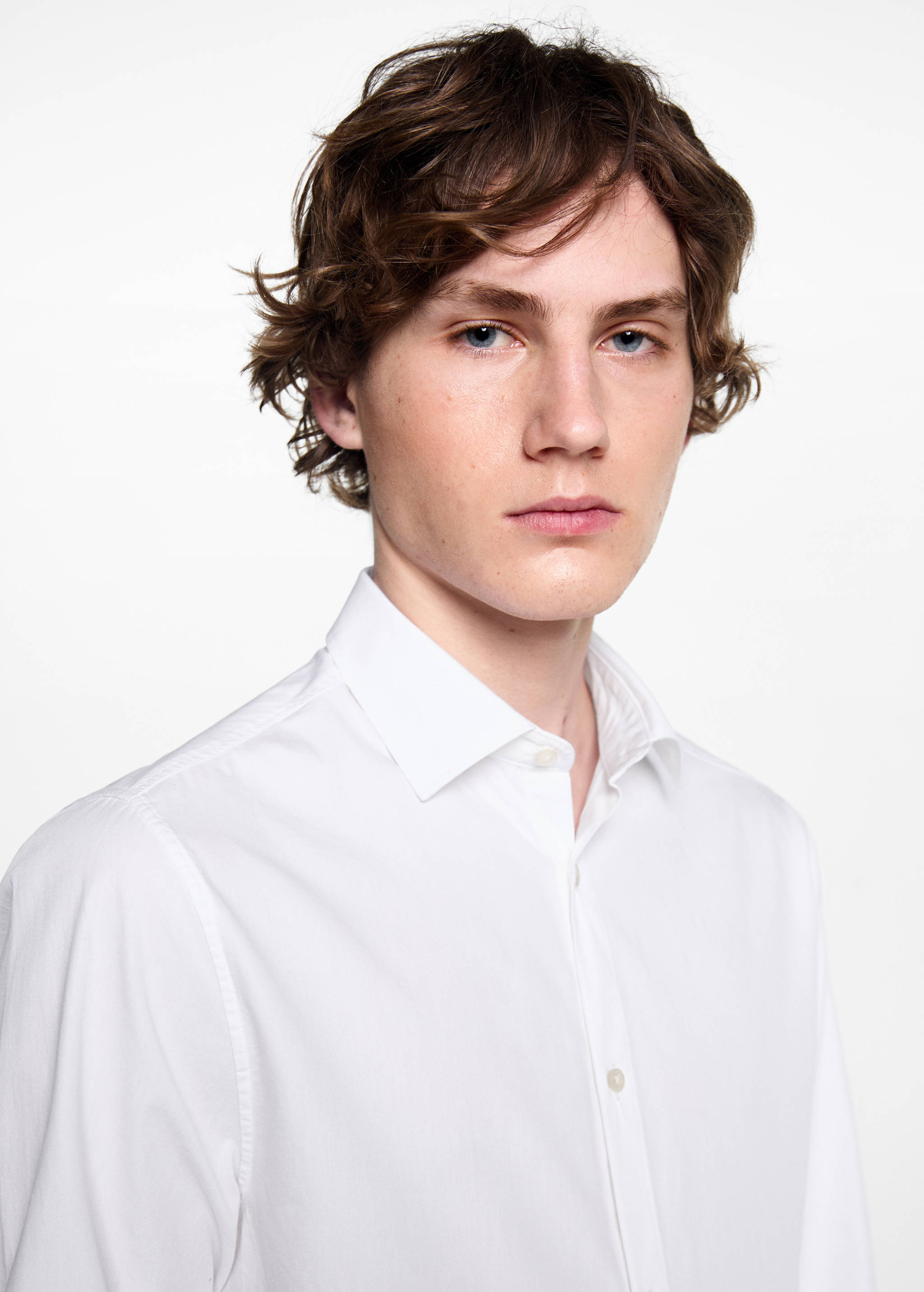 قميص قطني أكسفورد - تفاصيل المنتج 1