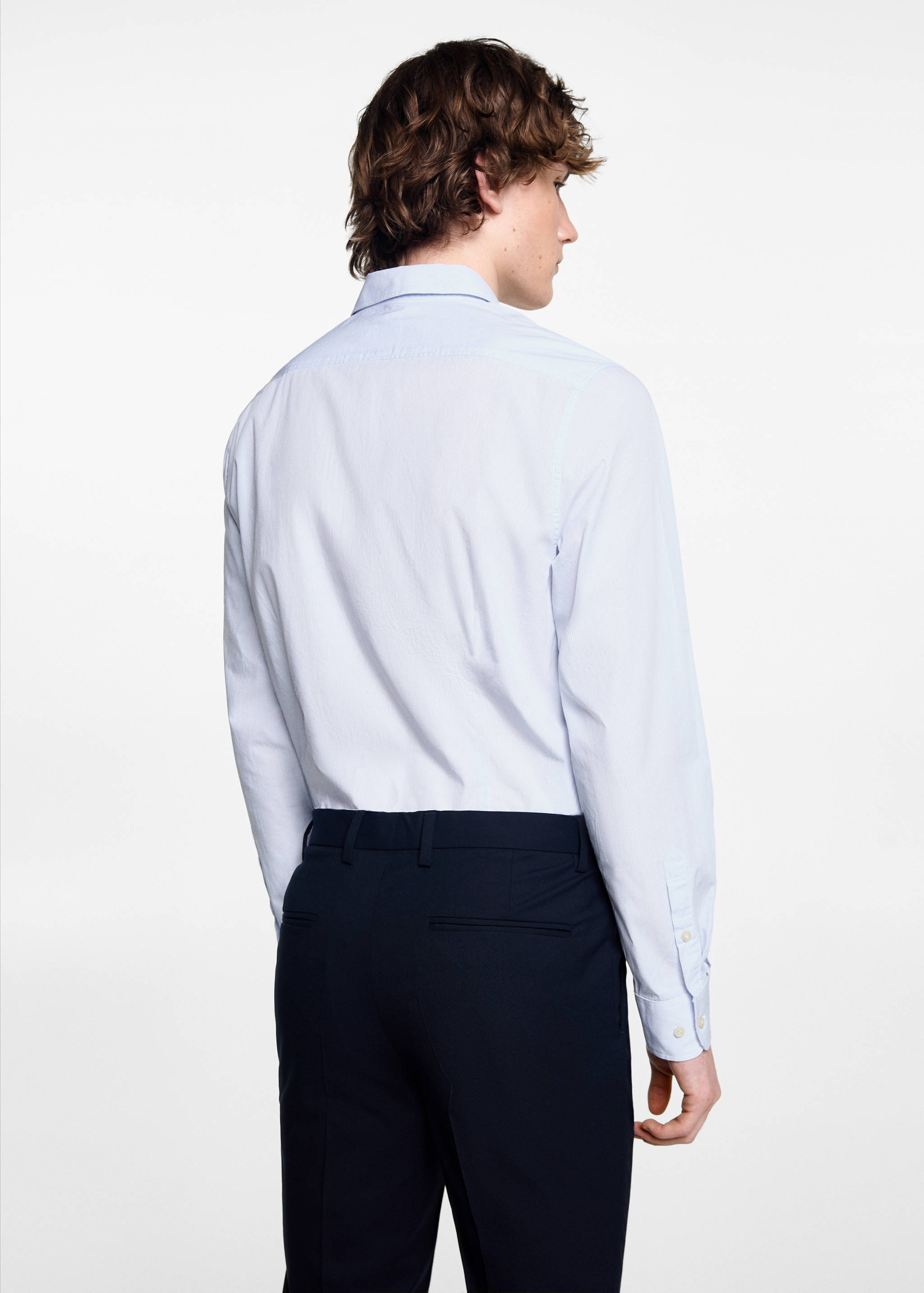 قميص قطني أكسفورد - الجهة الخلفية للمنتج