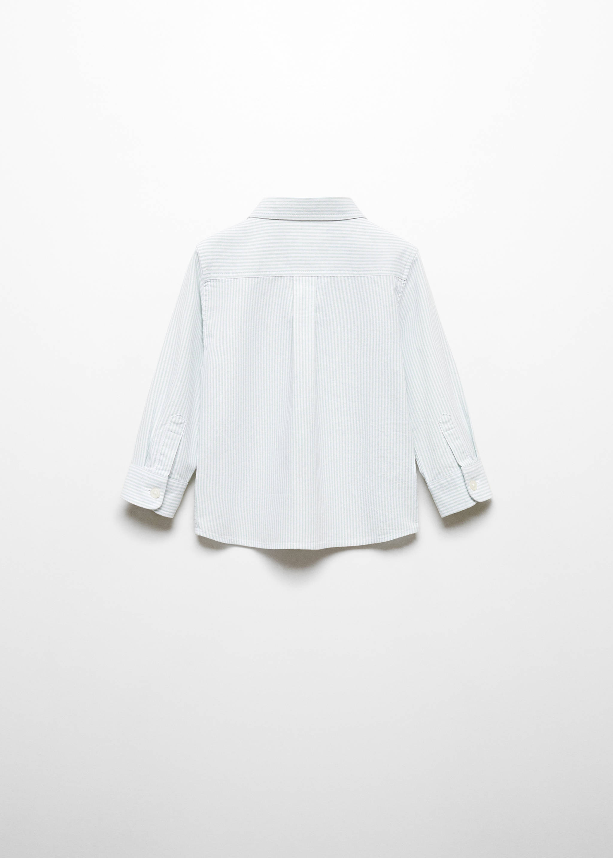 Oxford cotton shirt - Reverse of the article