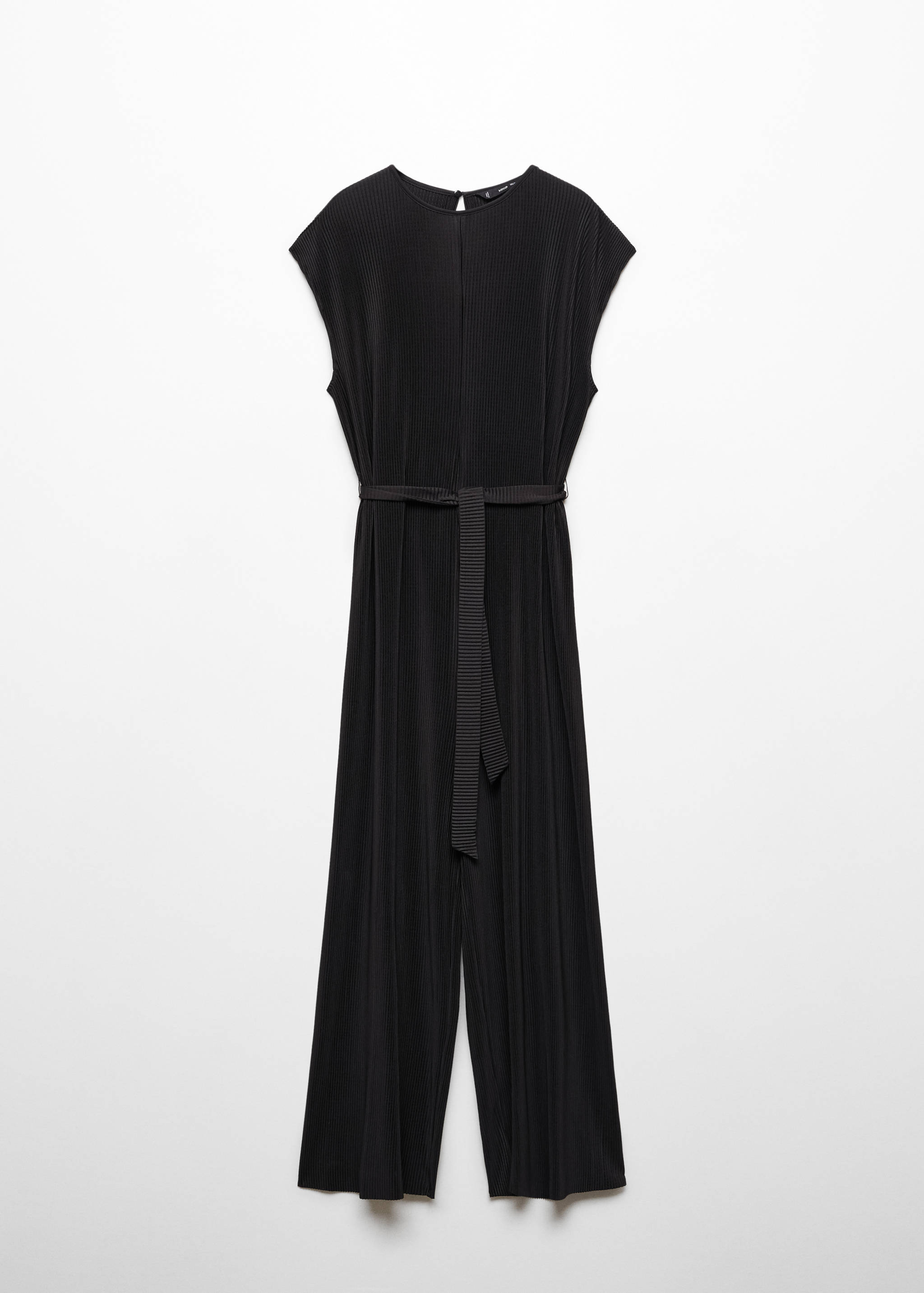 Pleated jumpsuit with bow - Article without model