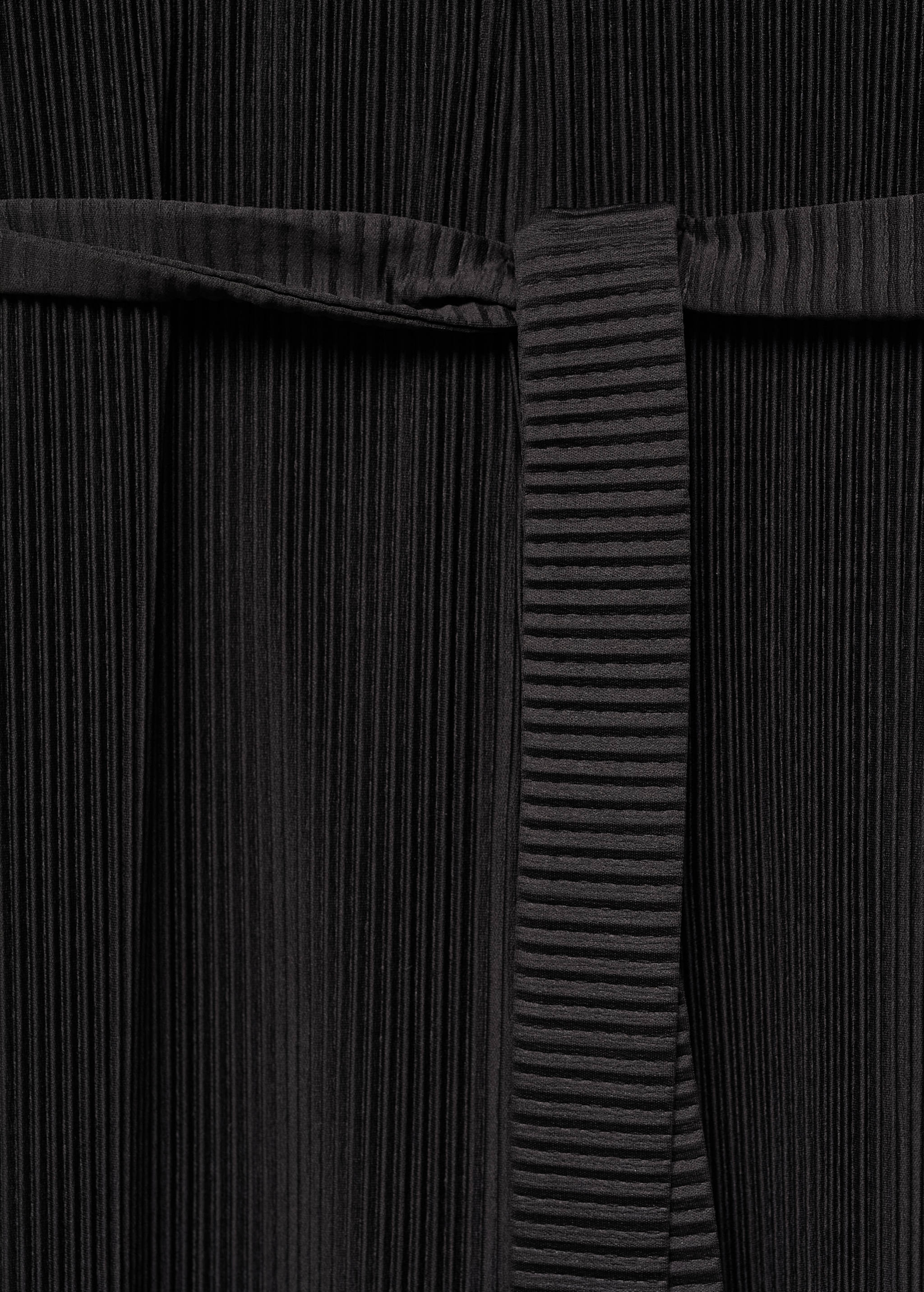 Pleated jumpsuit with bow - Details of the article 8