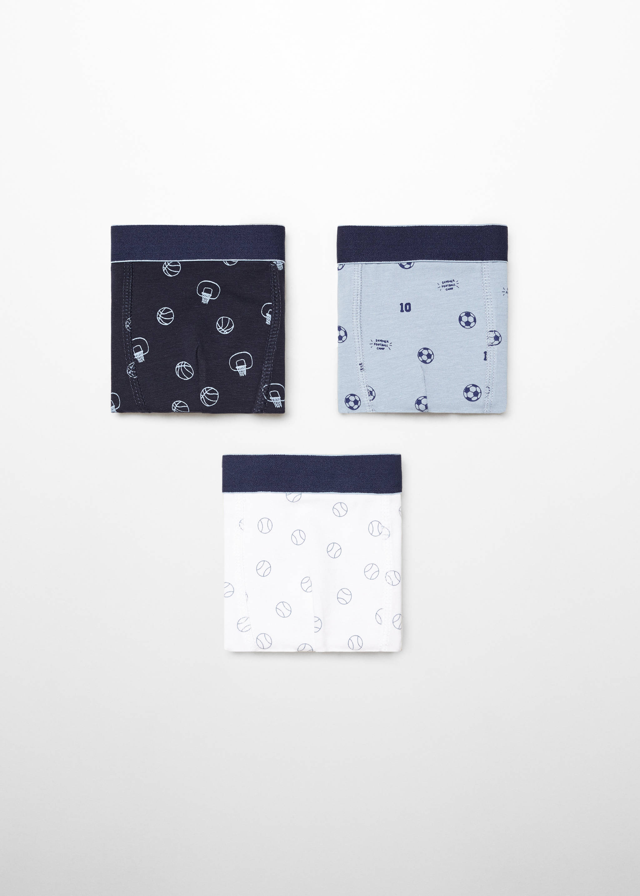 Pack 3 boxers imprimés - Article sans modèle