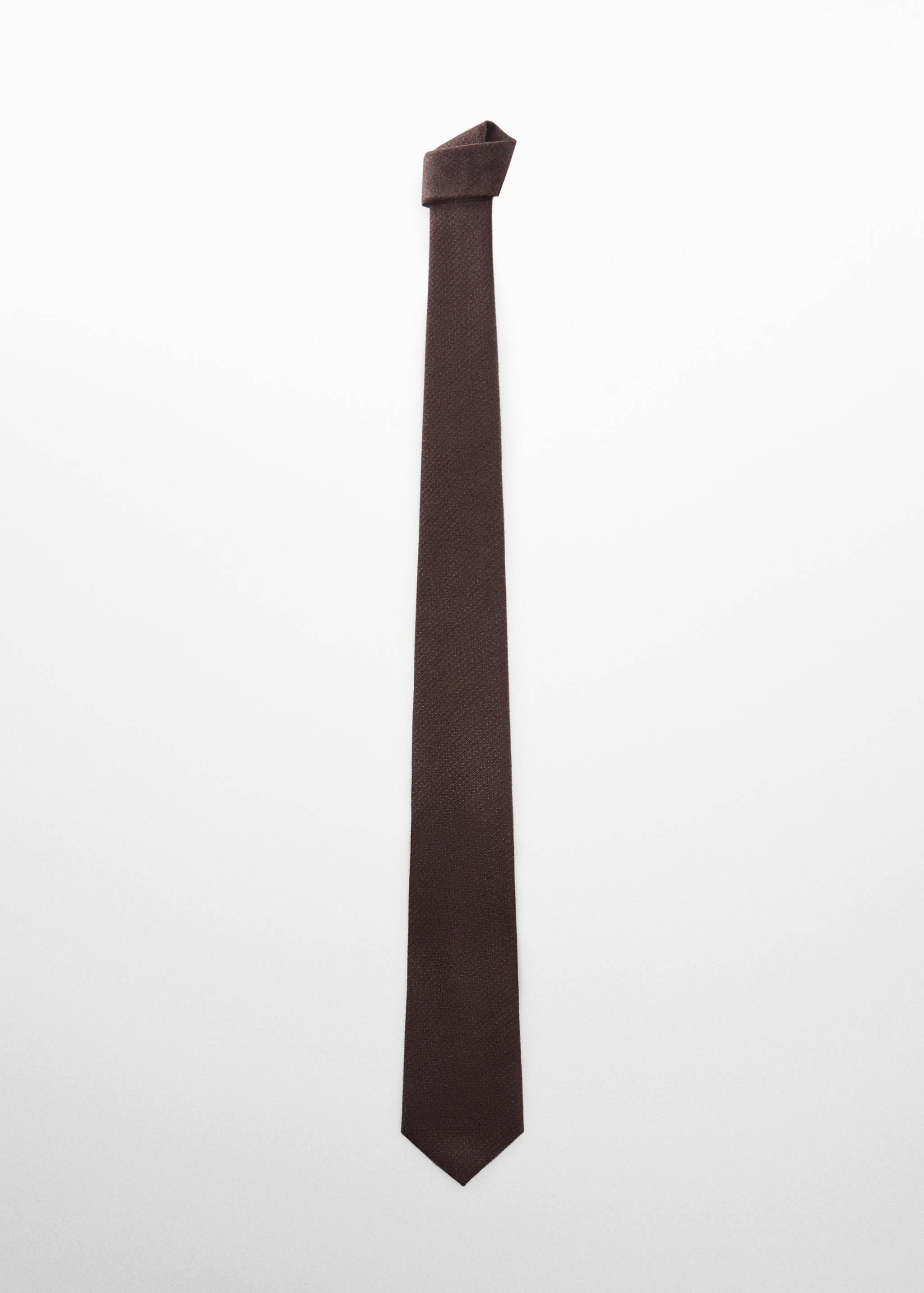 Cravate structurée coton - Article sans modèle