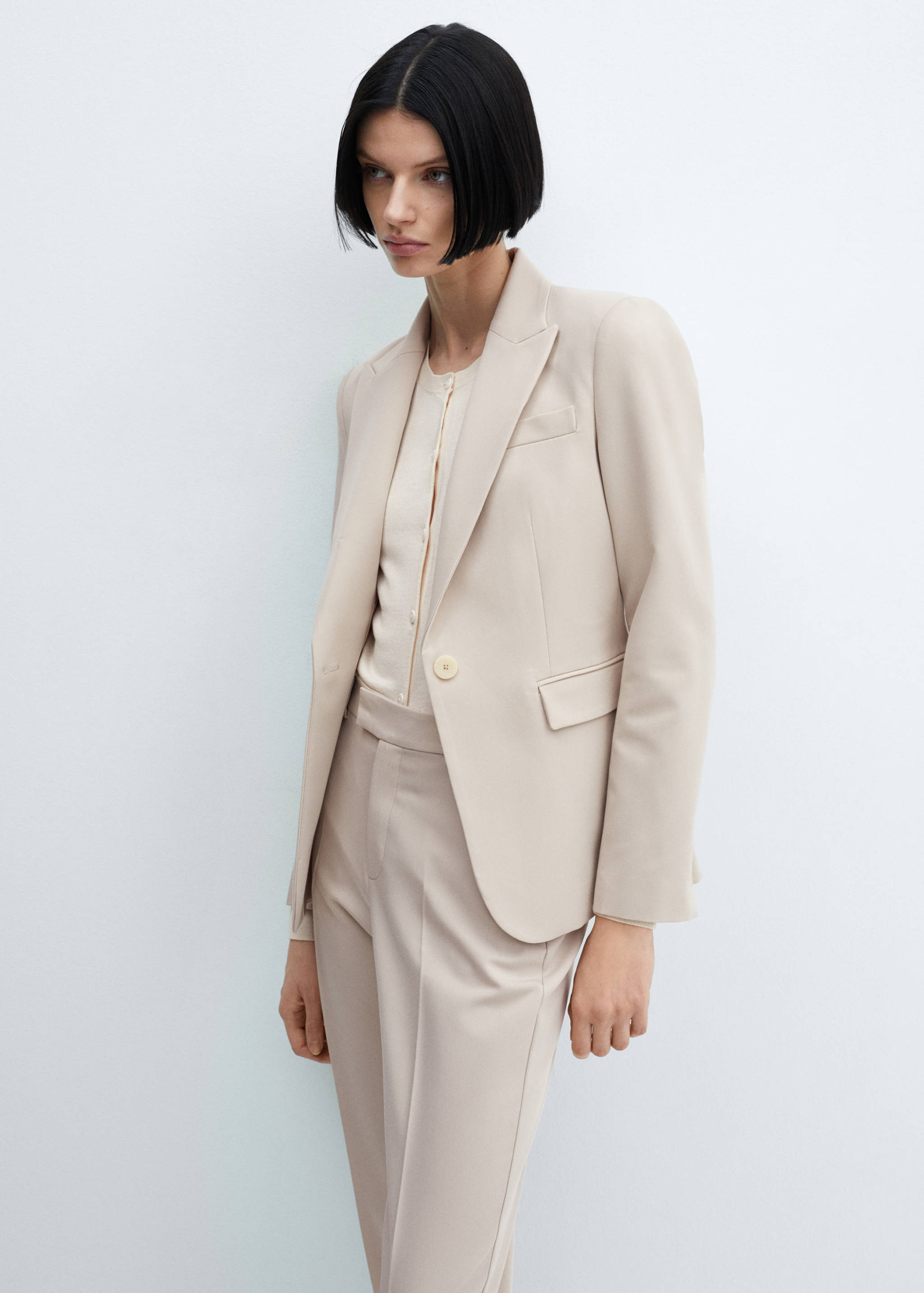 Pantalón recto traje - Detalle del artículo 1