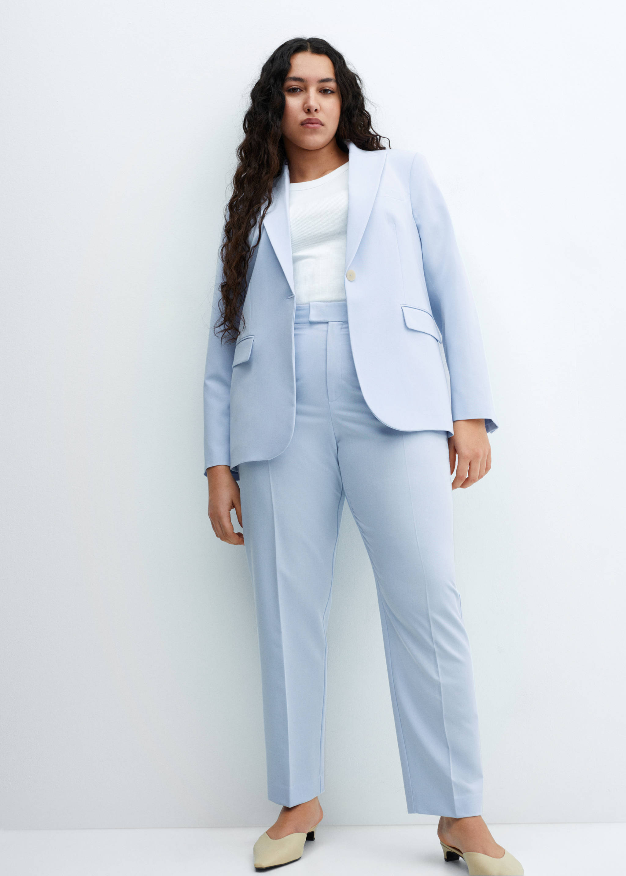 Pantalón recto traje - Detalle del artículo 4