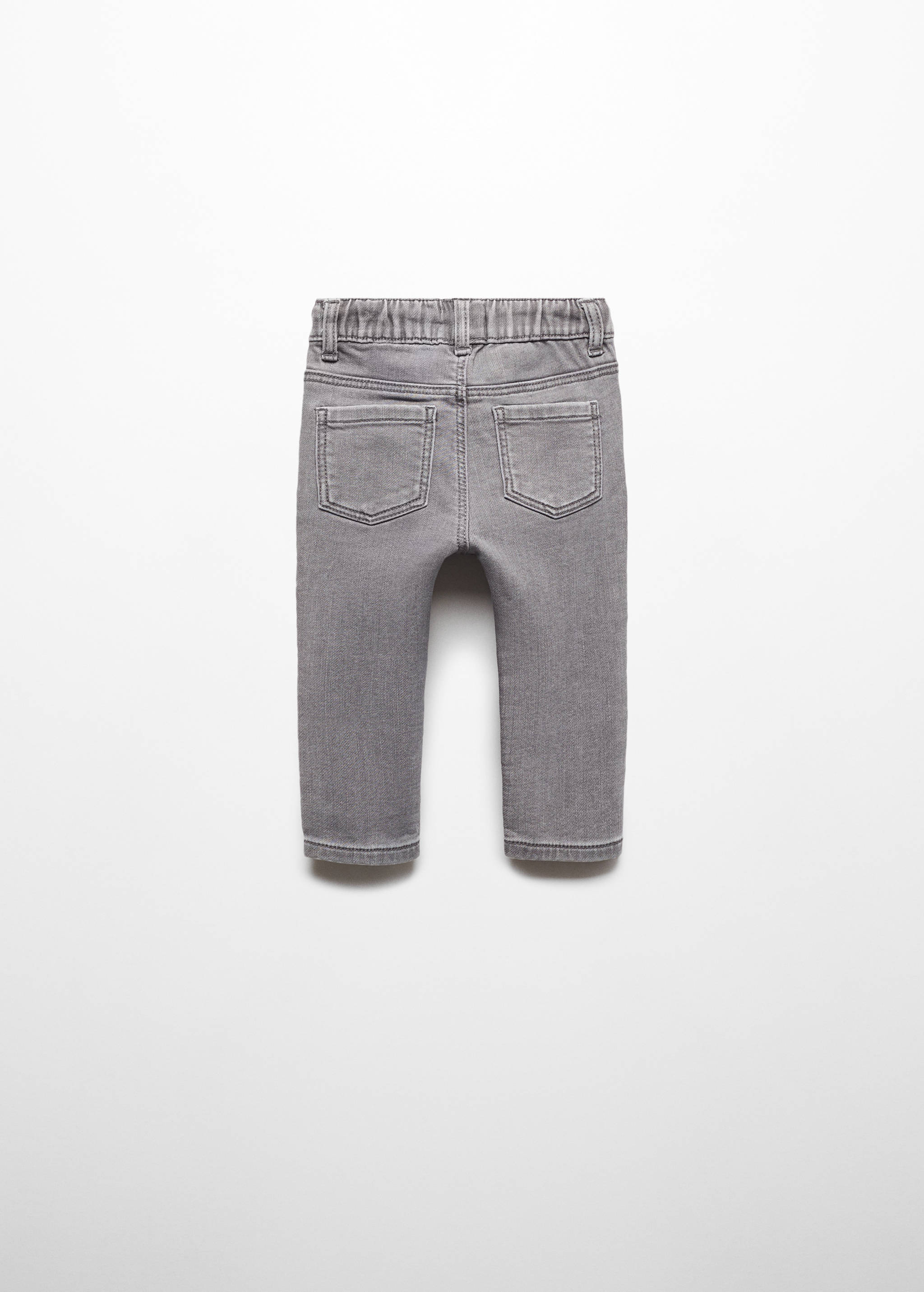 Jeans cintura elástica - Verso do artigo