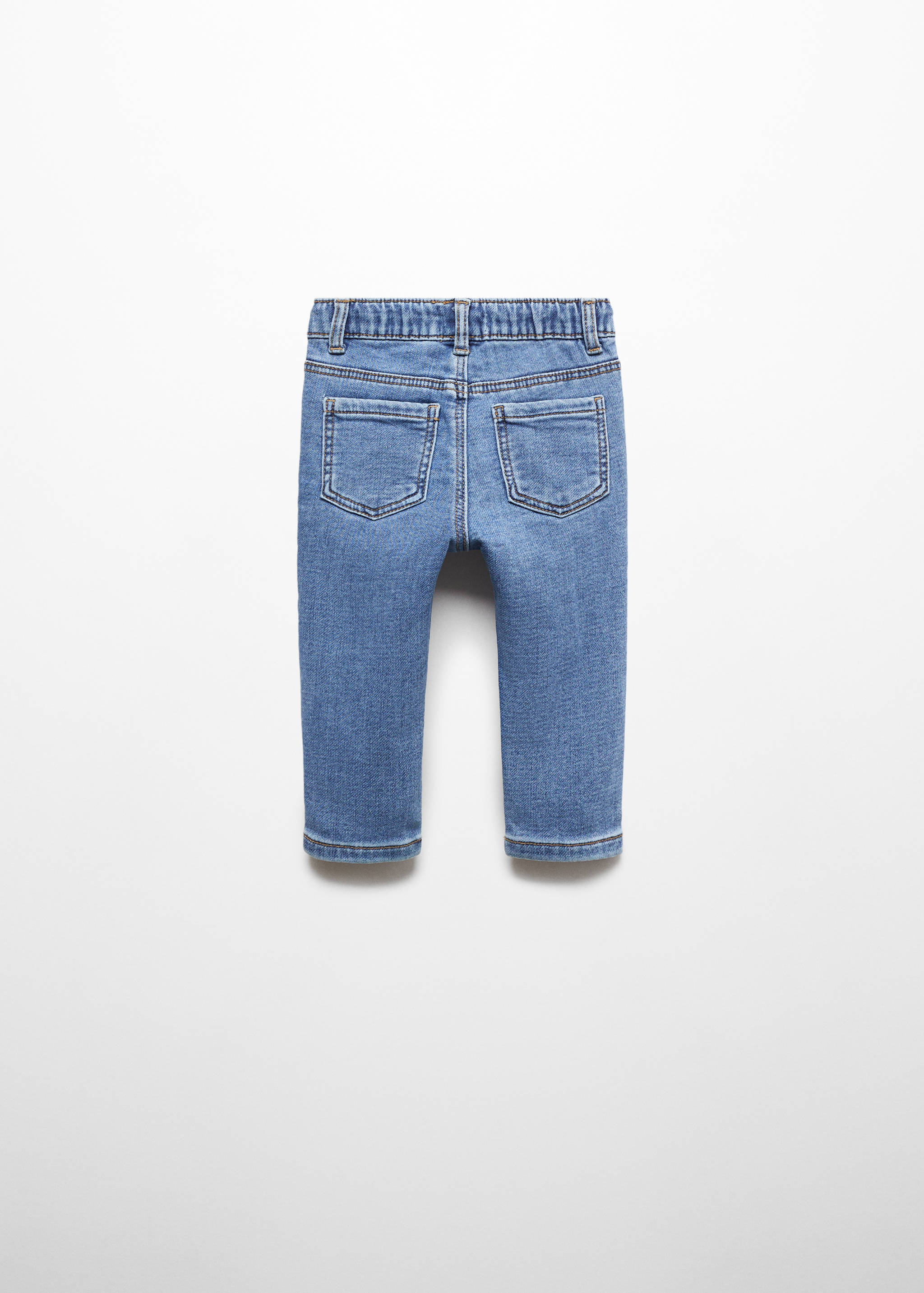 Jeans cintura elástica - Verso do artigo