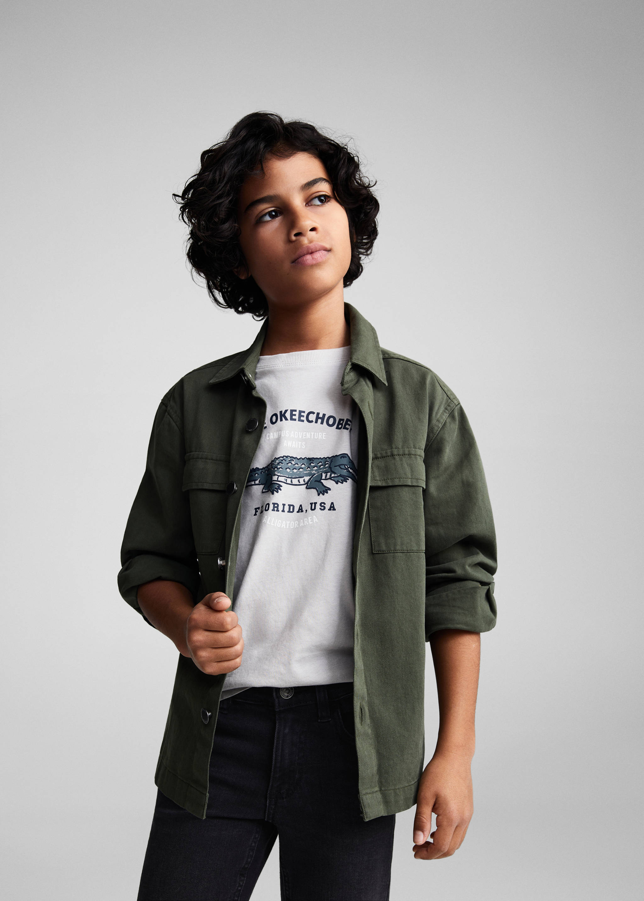 Slim-fit jeans - Medium plane