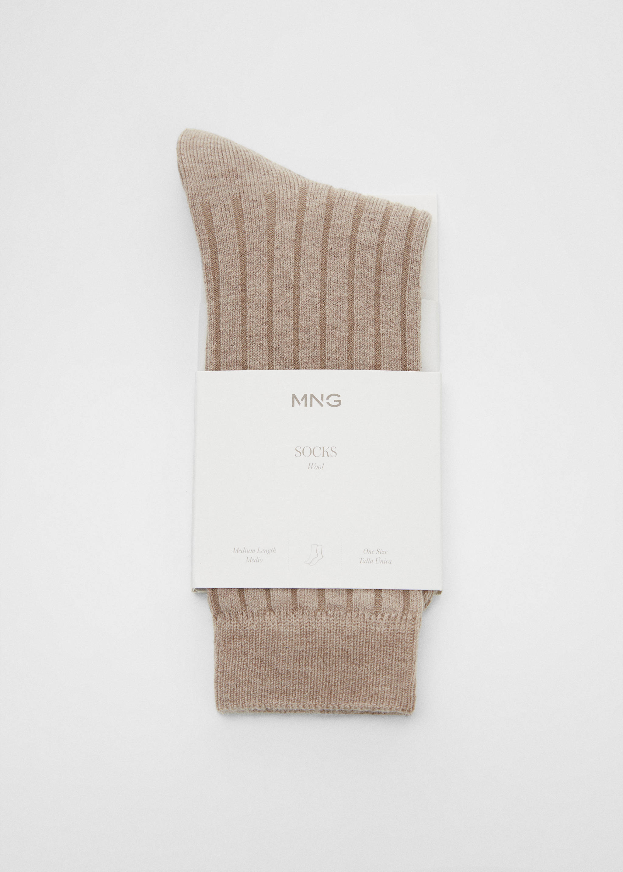 Socken mit Rippmuster - Detail des Artikels 1