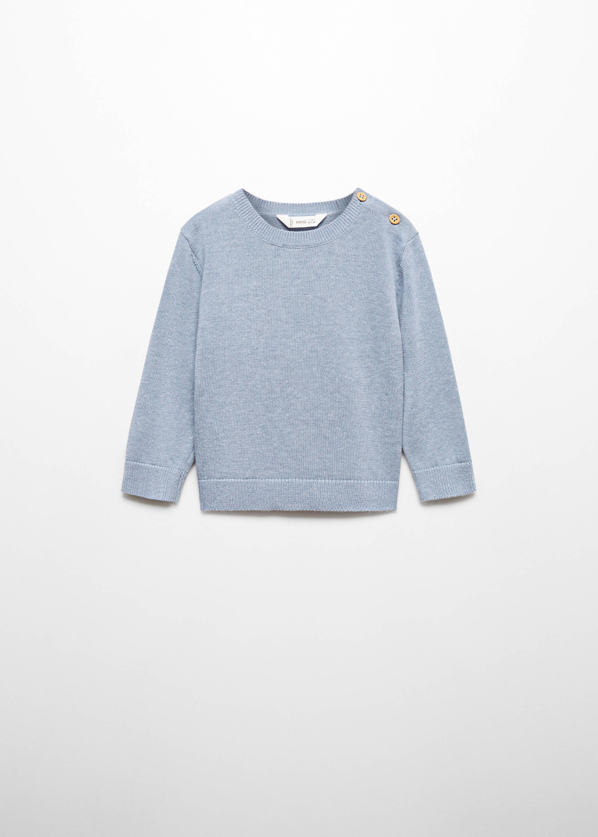 Knit cotton sweater - Article without model