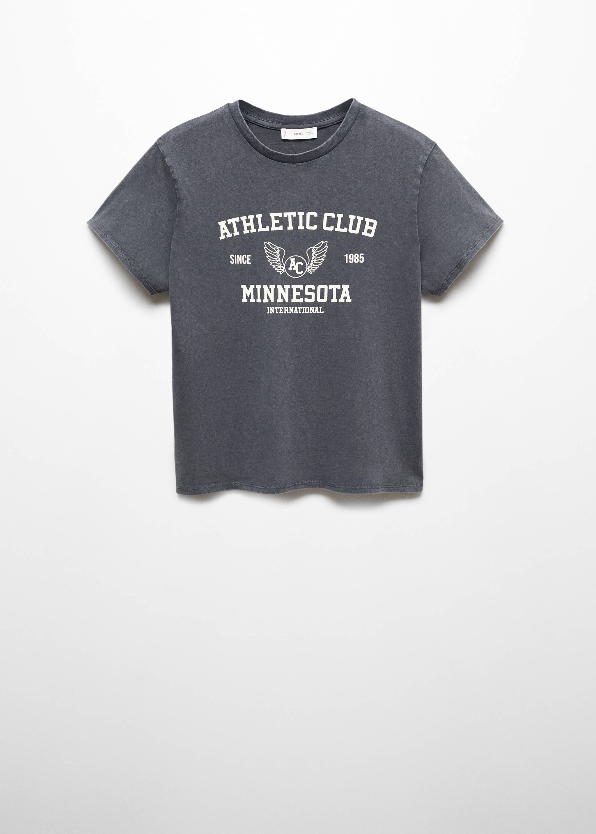 Message cotton T-shirt - Article without model