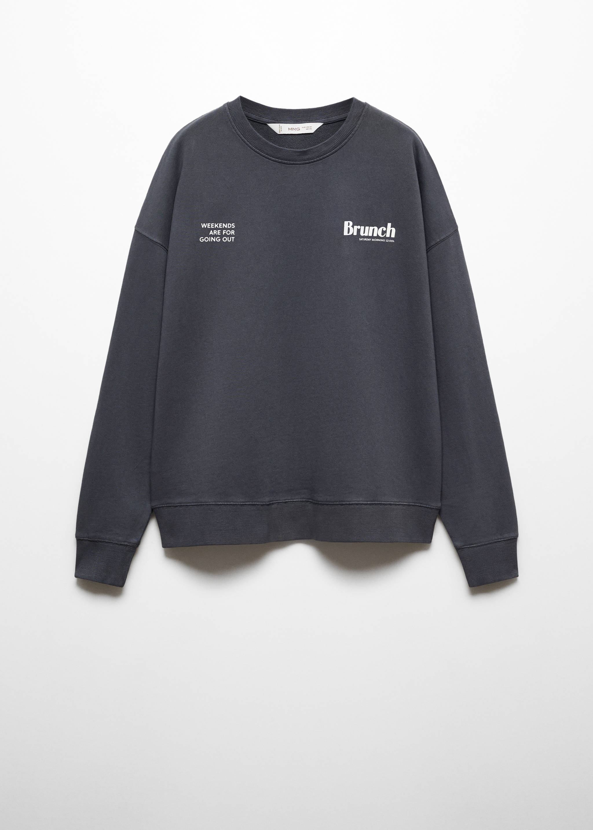 سترة برسالة مطبوعة - منتج دون نموذج