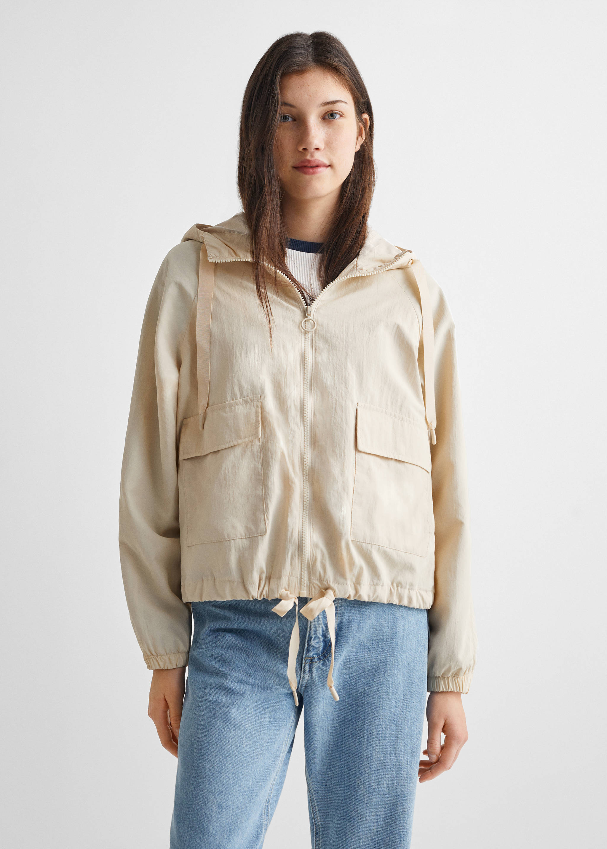 Lightweight pocket jacket - Medium plane