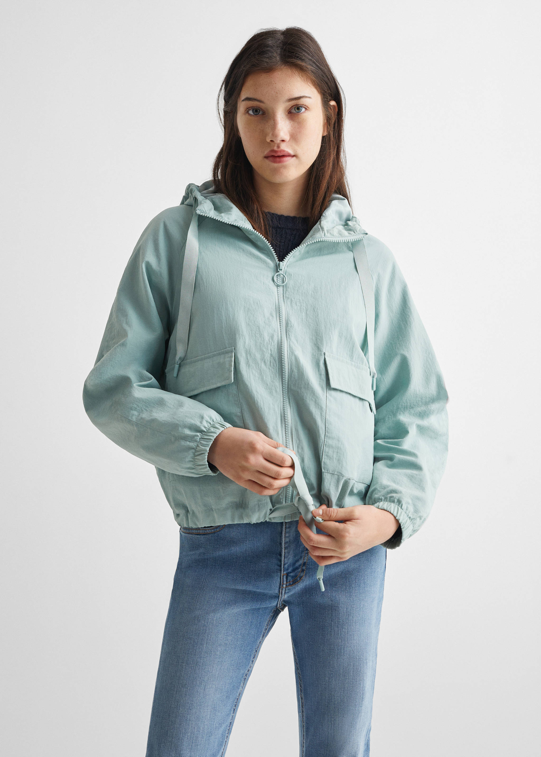 Lightweight pocket jacket - Medium plane