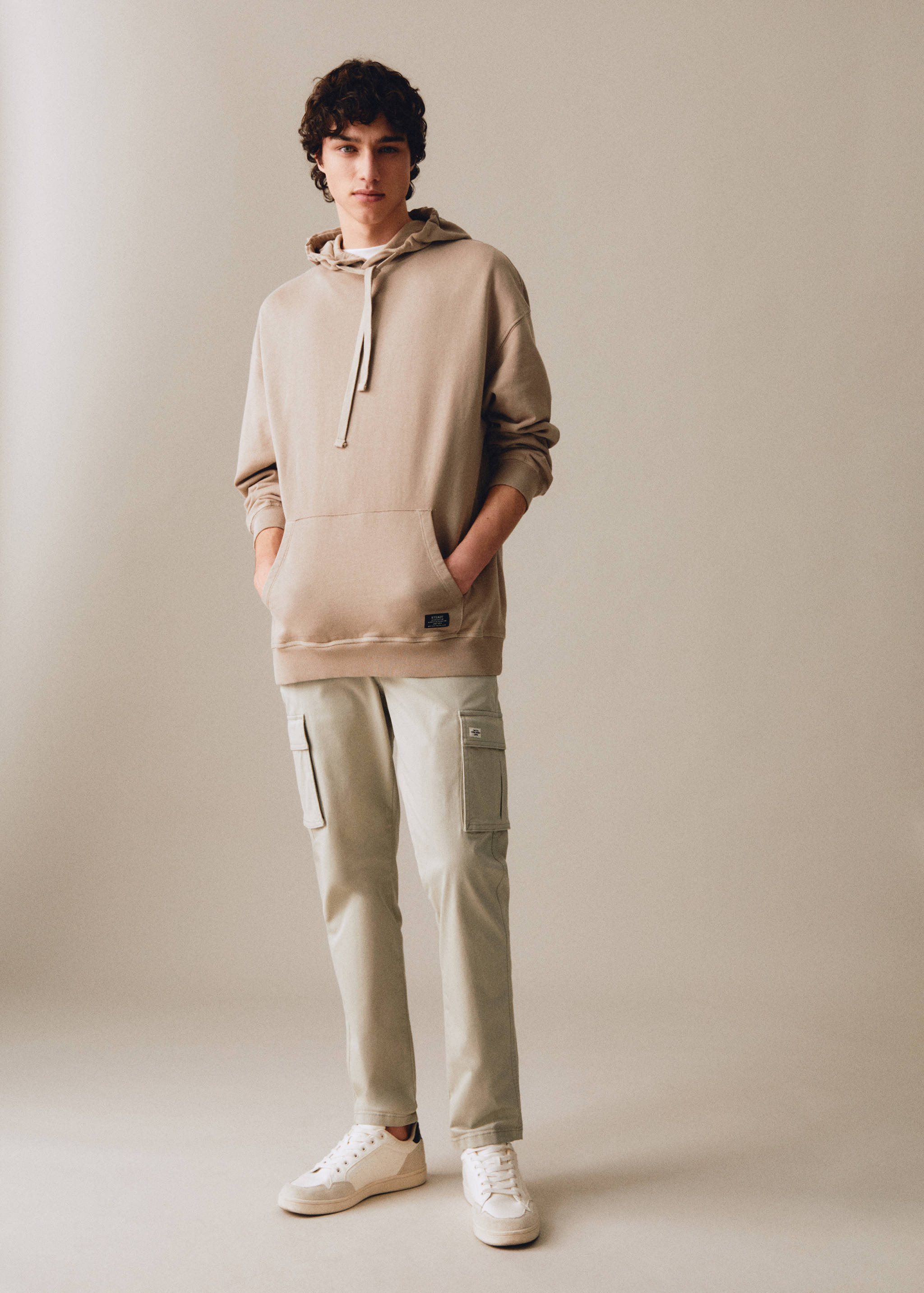 Cotton cargo trousers - Details of the article 5