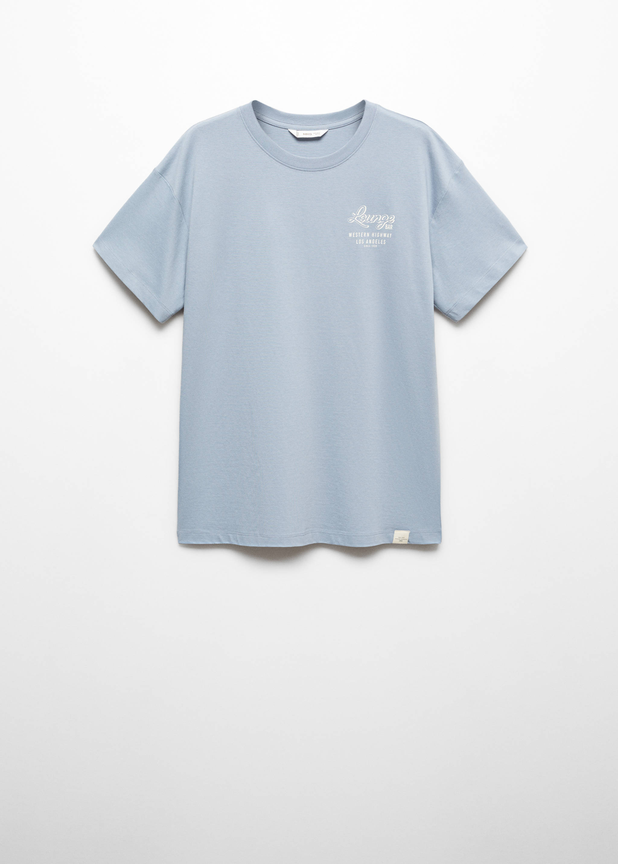 Printed message T-shirt - Article without model