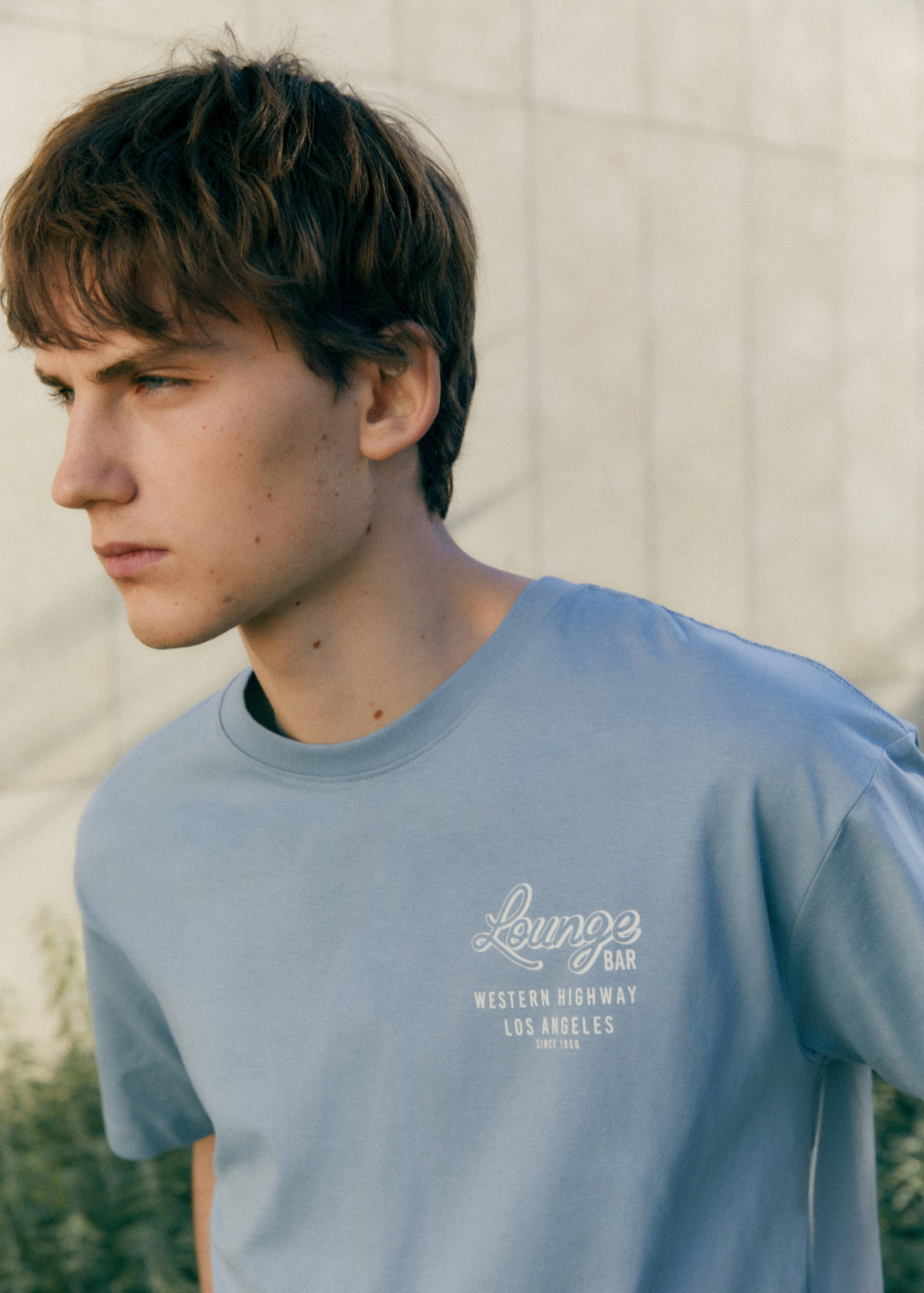 Printed message T-shirt - Details of the article 5