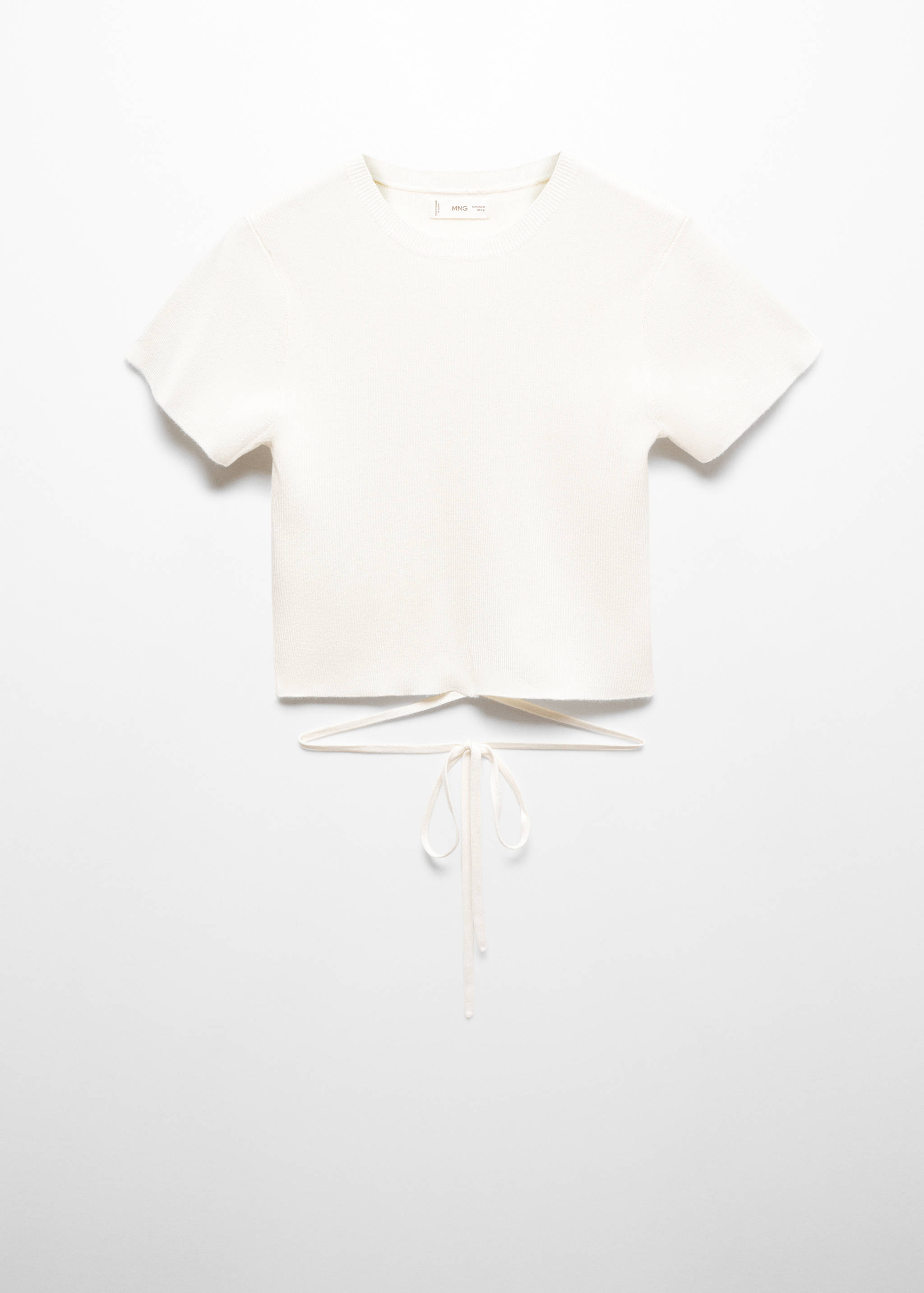 Knitted t-shirt with box - Article without model