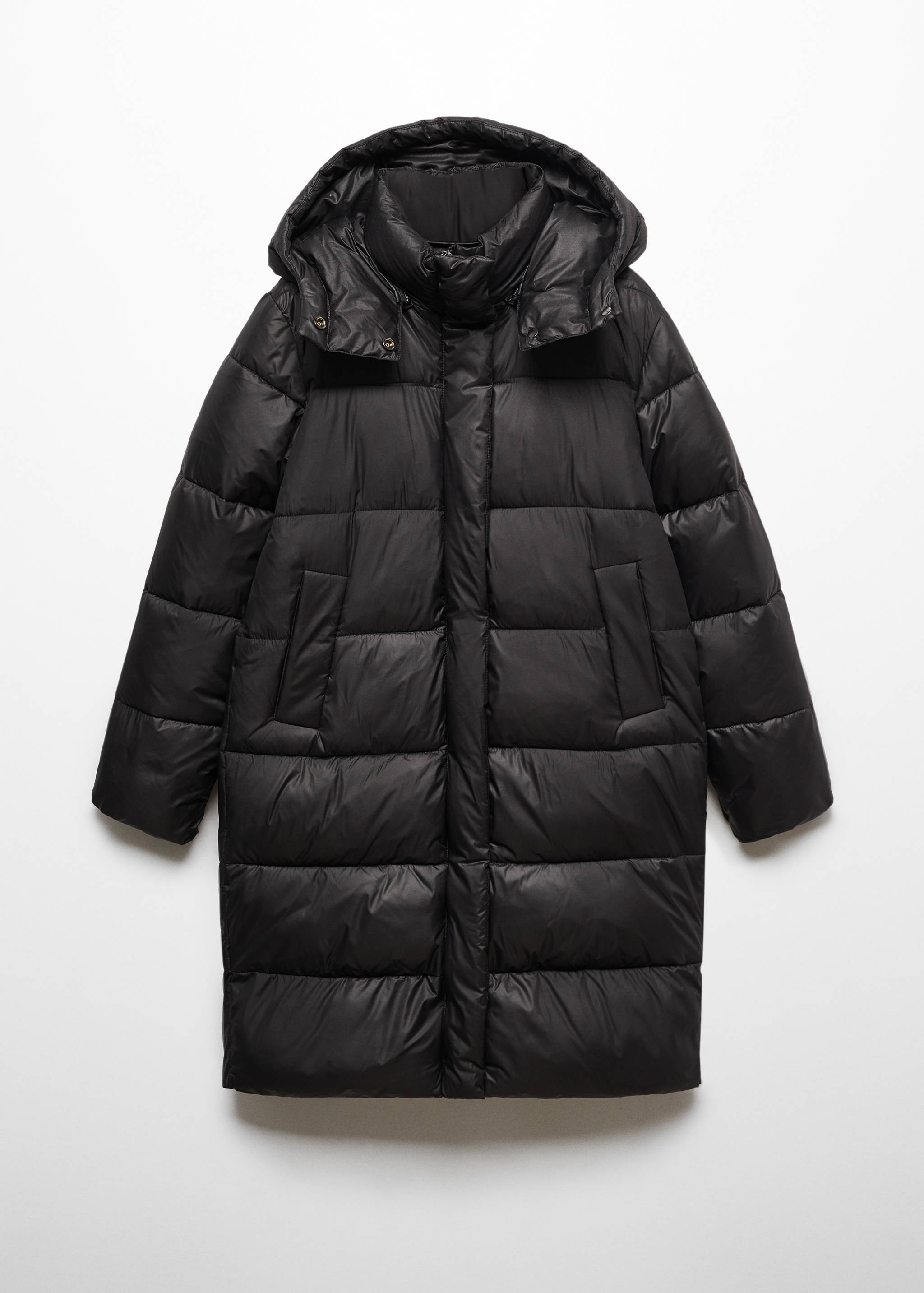 Detachable hood puffer coat - Article without model