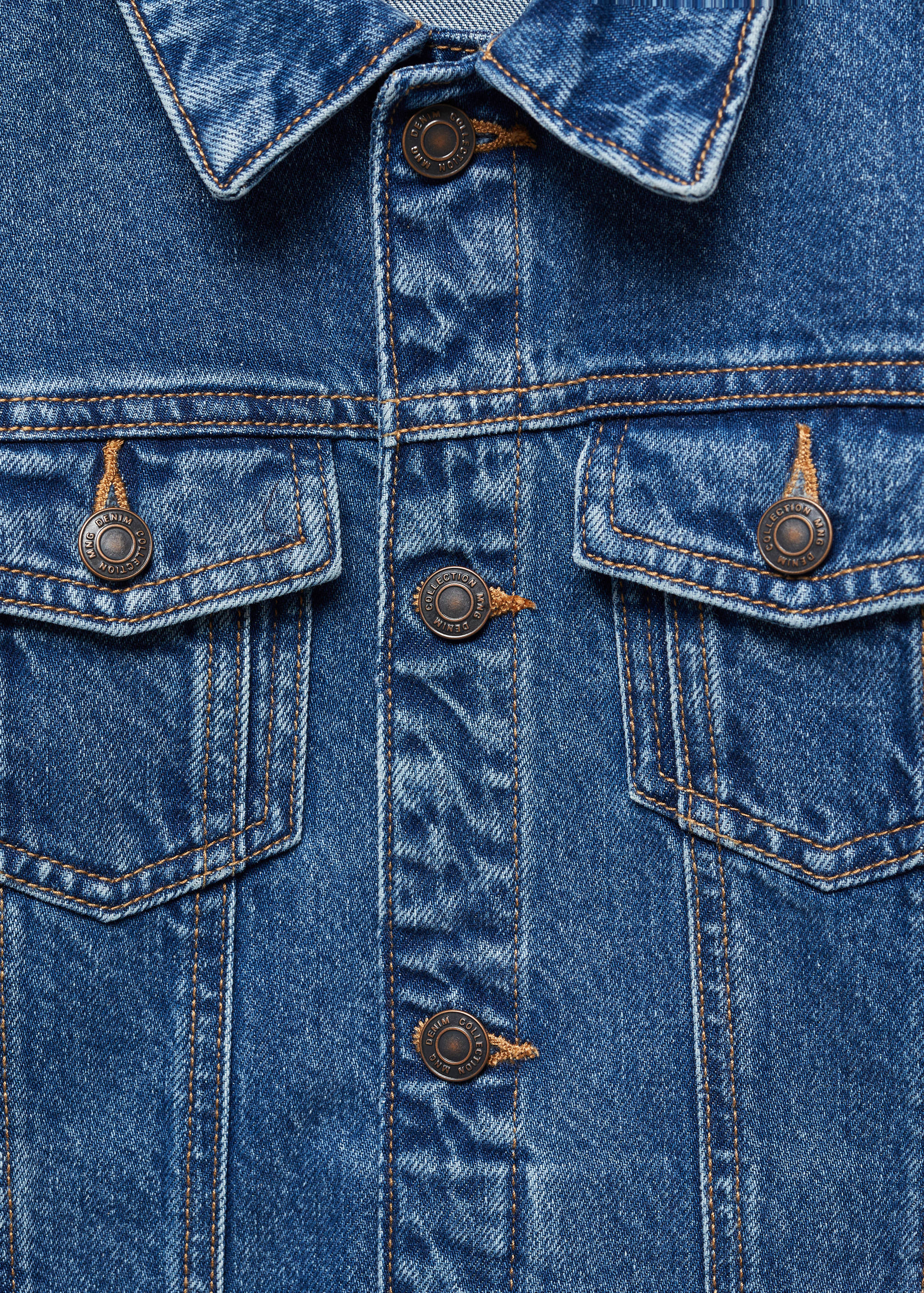 Pockets denim jacket - Details of the article 8