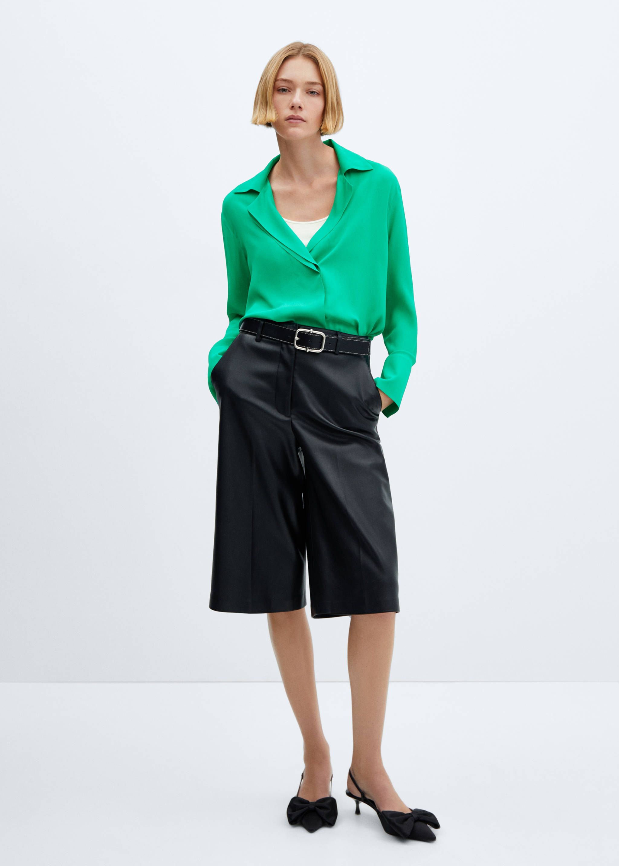 古巴领衬衫 - null