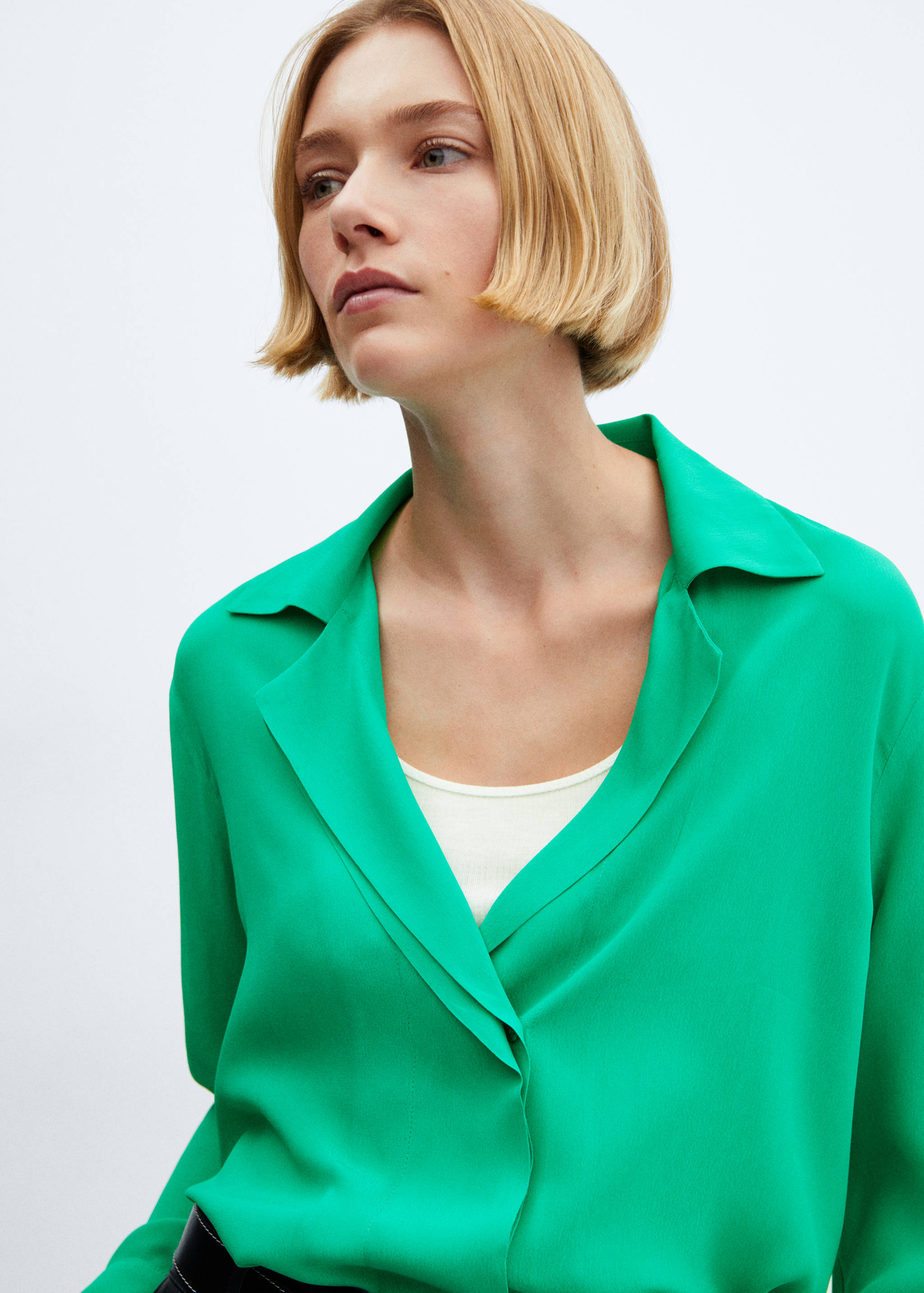 古巴领衬衫 - null