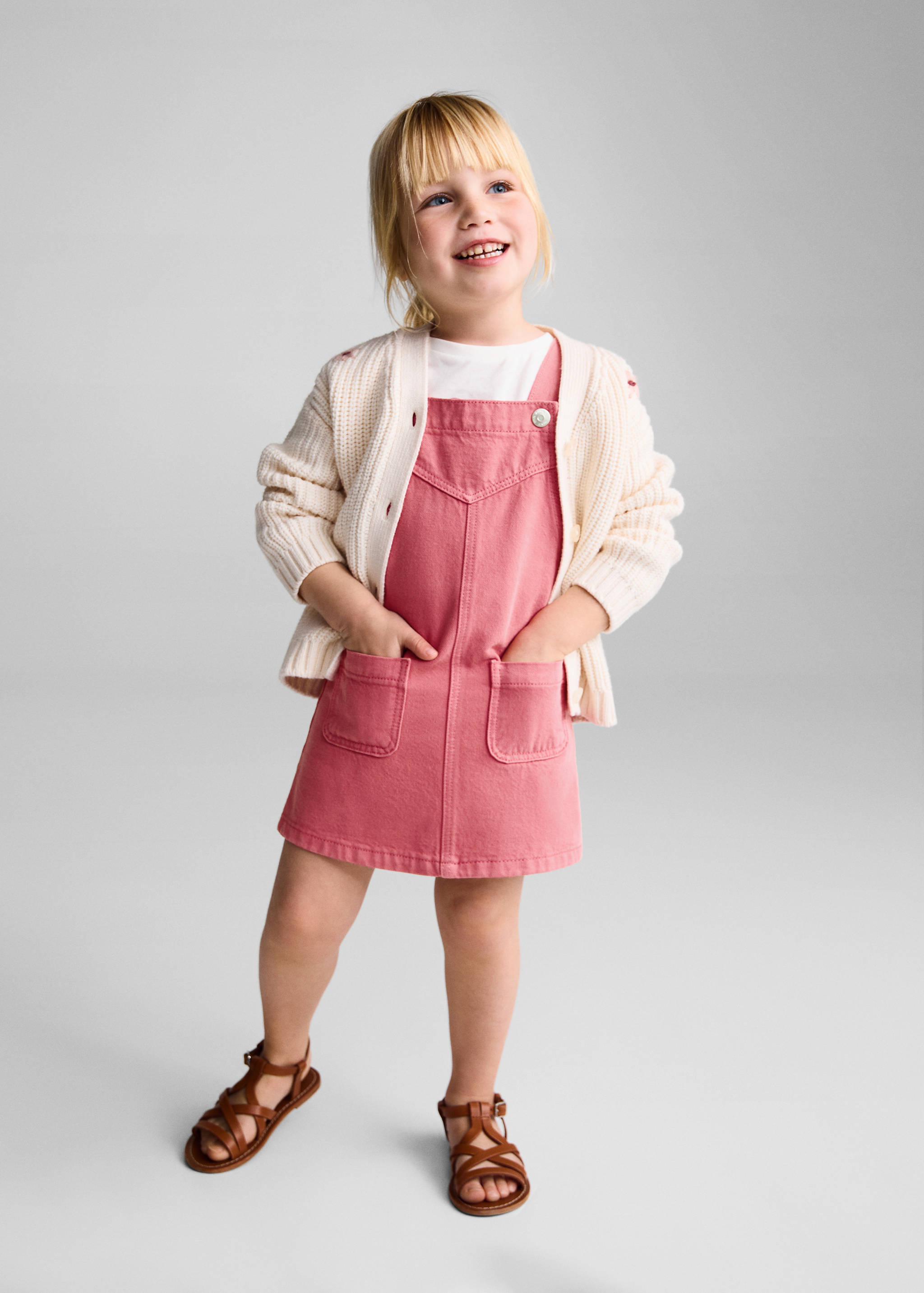 Robe chasuble à poches - Plan général