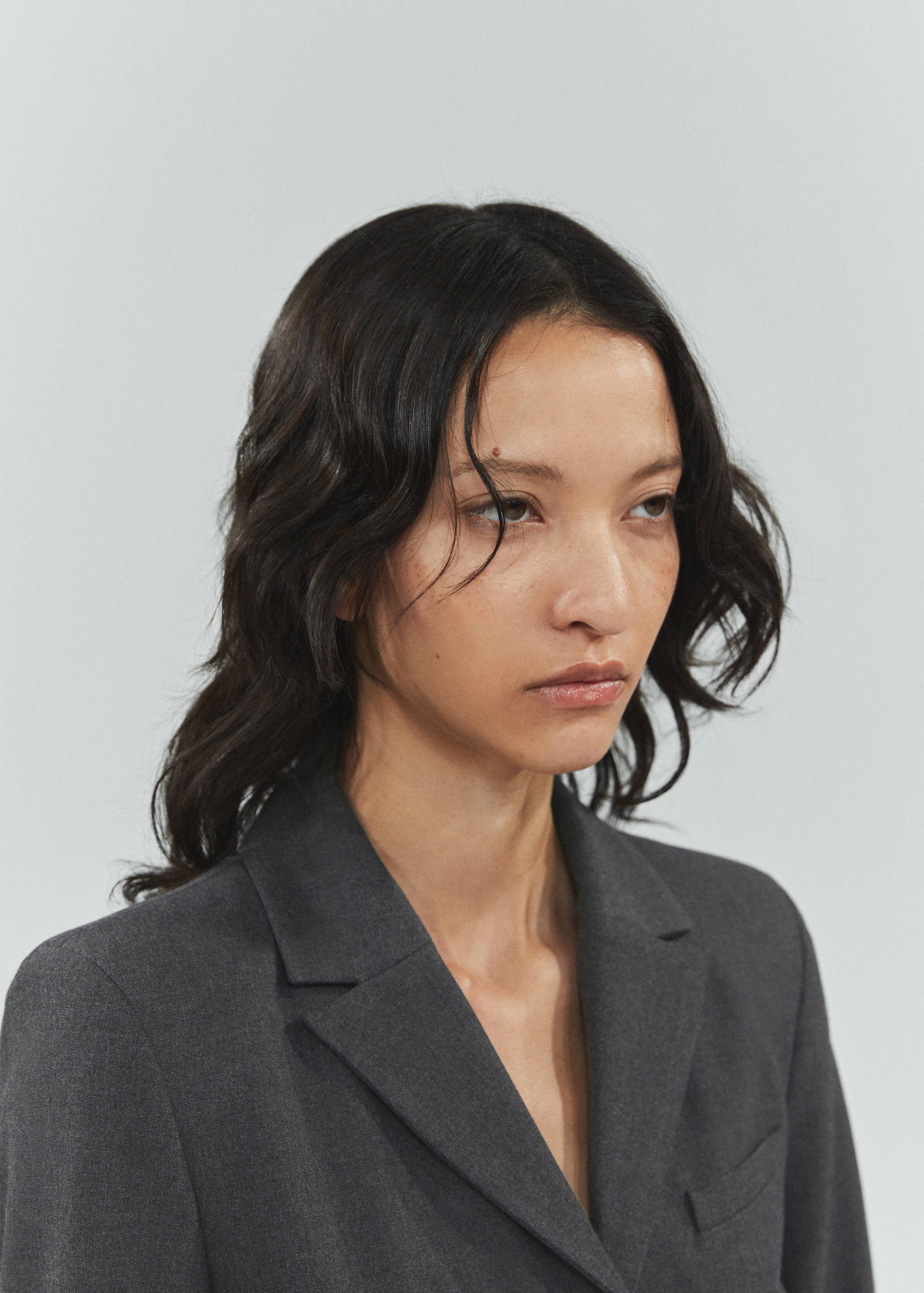 Приталенный пиджак с молнией - Деталь изделия 1