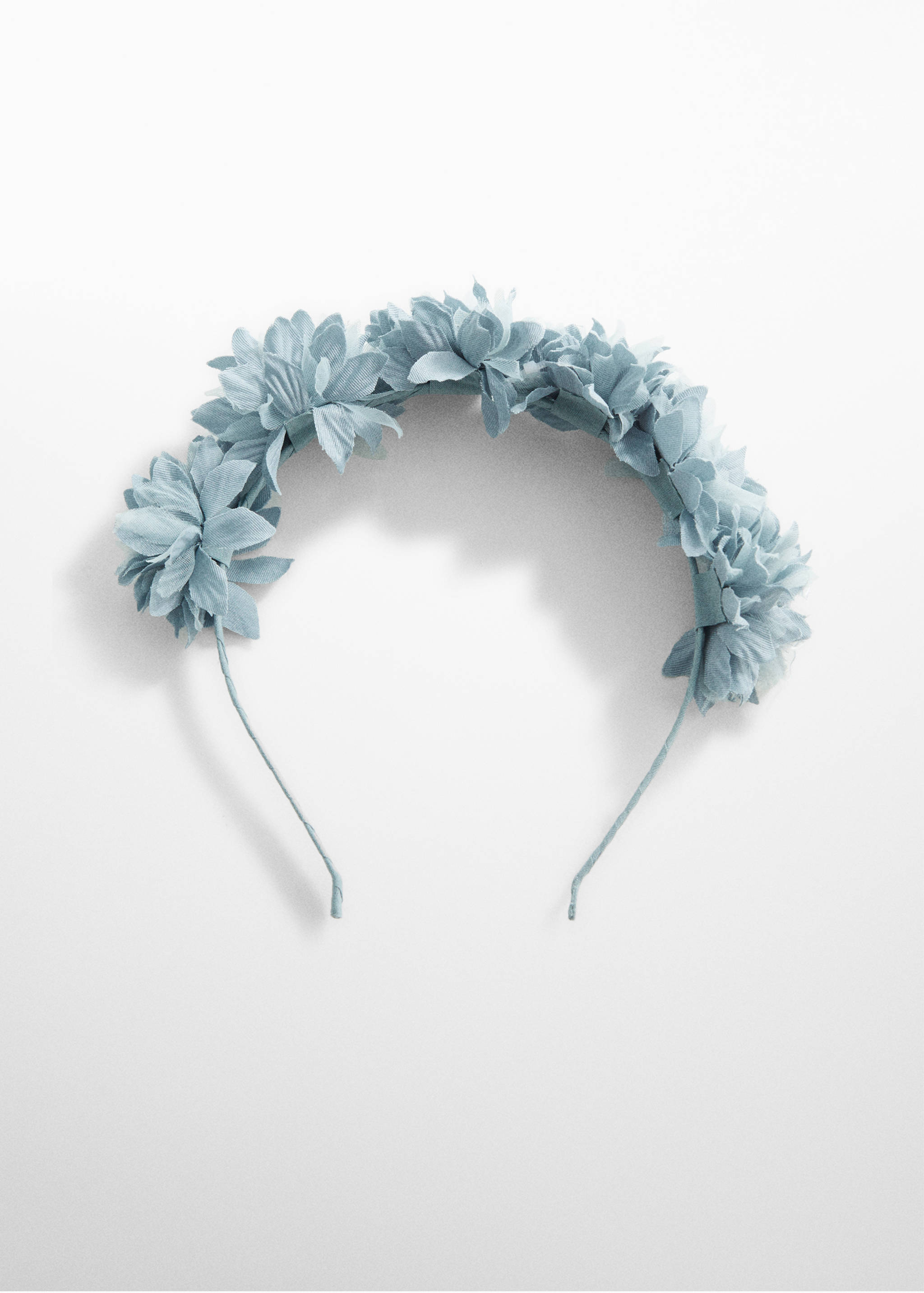 Headband with embossed flowers - Article without model