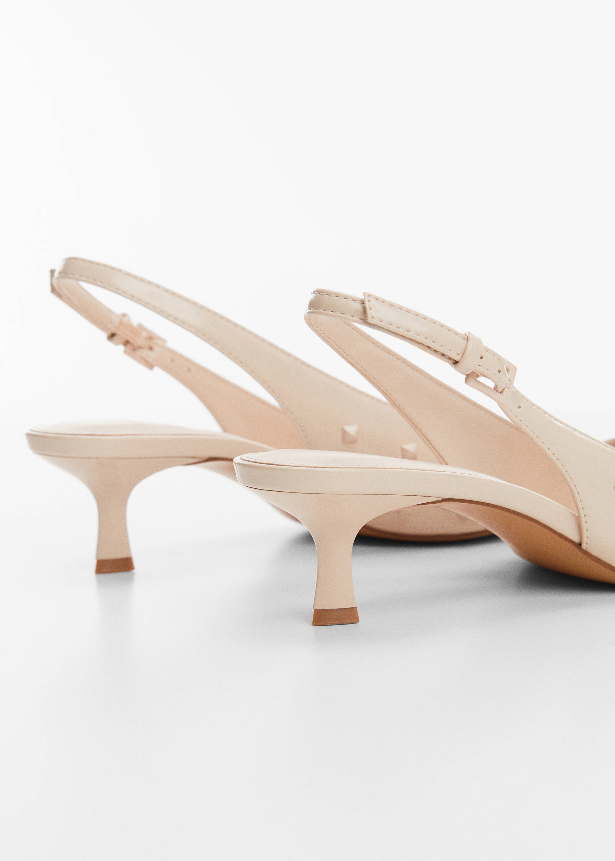 Studded slingback shoes - Details of the article 1