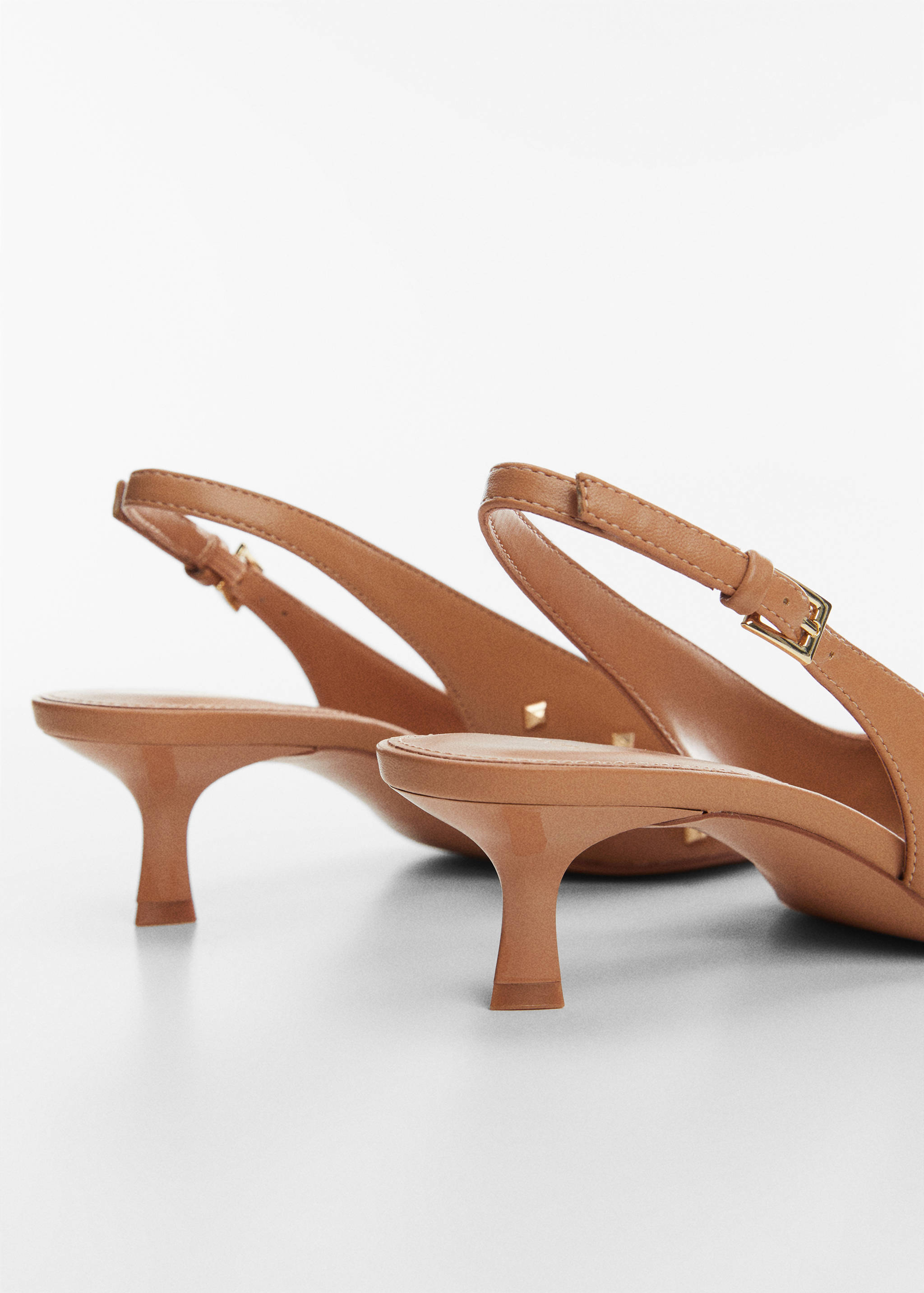 Studded slingback shoes - Details of the article 1